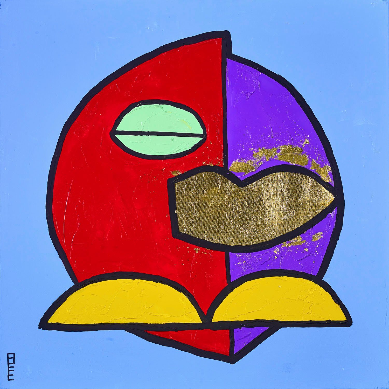 queence Leinwandbild Abstract III, Abstrakt, Abstrakte, Kunst (1 St), Premium-Leinwandstoff, Handarbeit aus Deutschland