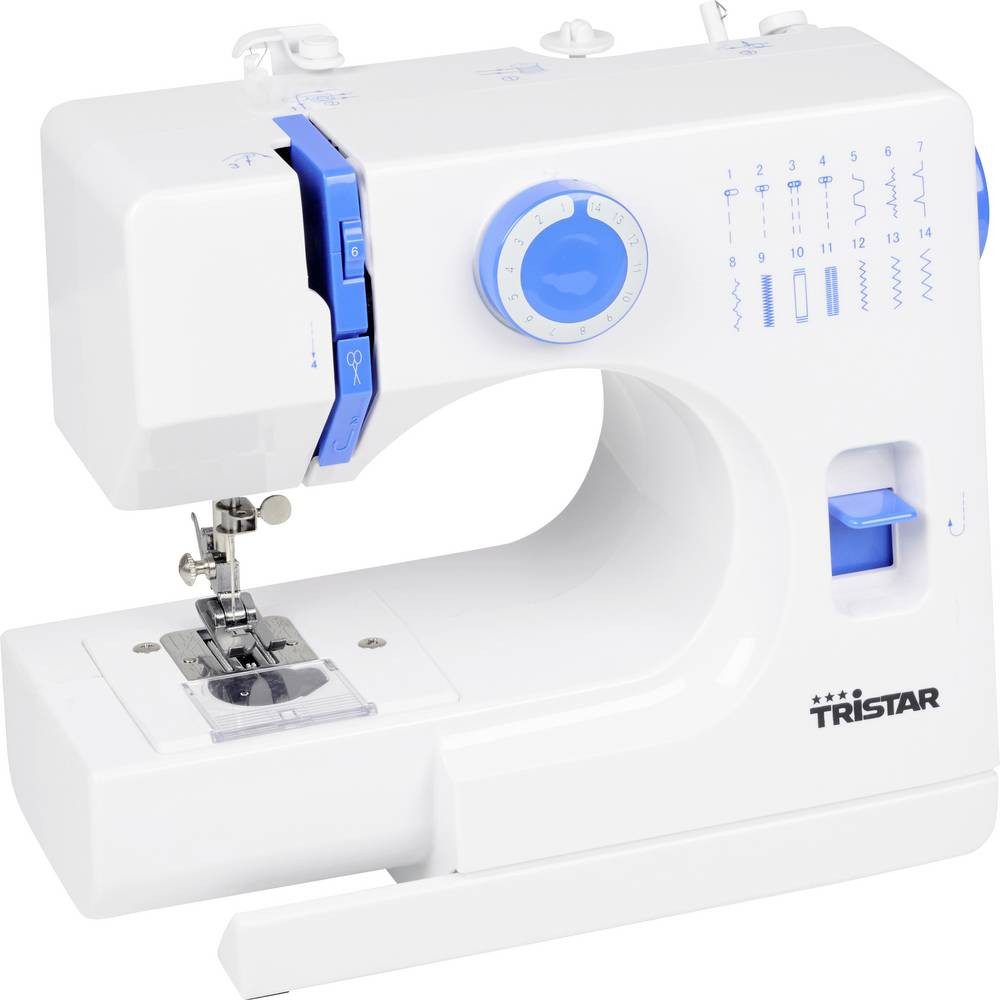 Tristar Freiarm-Nähmaschine Nähmaschine - 14 integrierte Stiche - Freiarm SM-6003