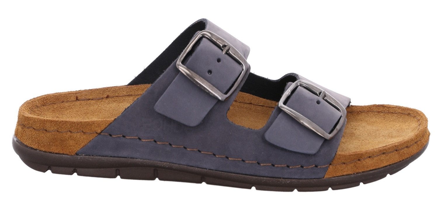 Rohde Rodigo-D Pantolette Sommerschuh, Schlappen, Hausschuh mit Schnallenve günstig online kaufen