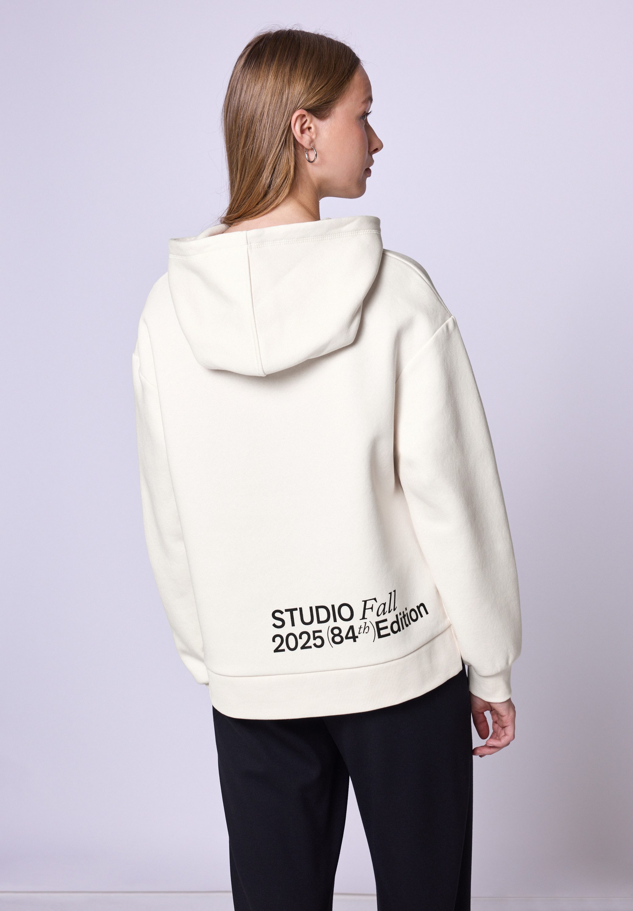 STREET ONE STUDIO Kapuzensweatshirt im soften günstig online kaufen