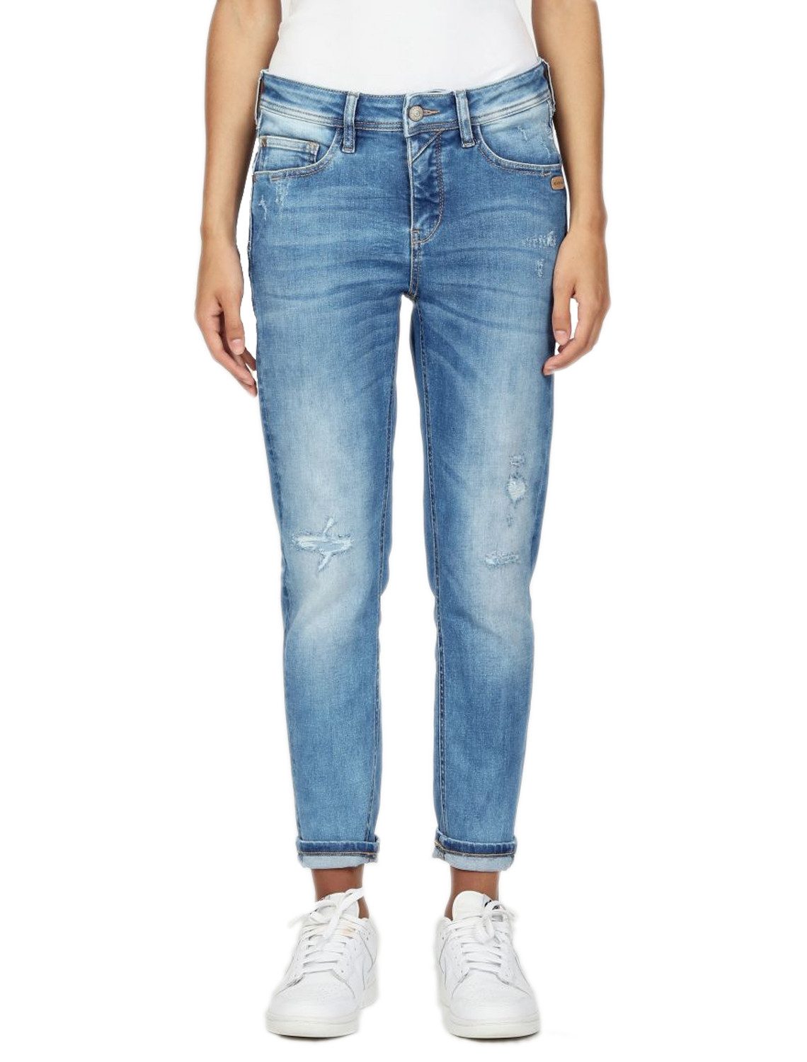 GANG Slim-fit-Jeans Gang Amelie Cropped Denim günstig online kaufen