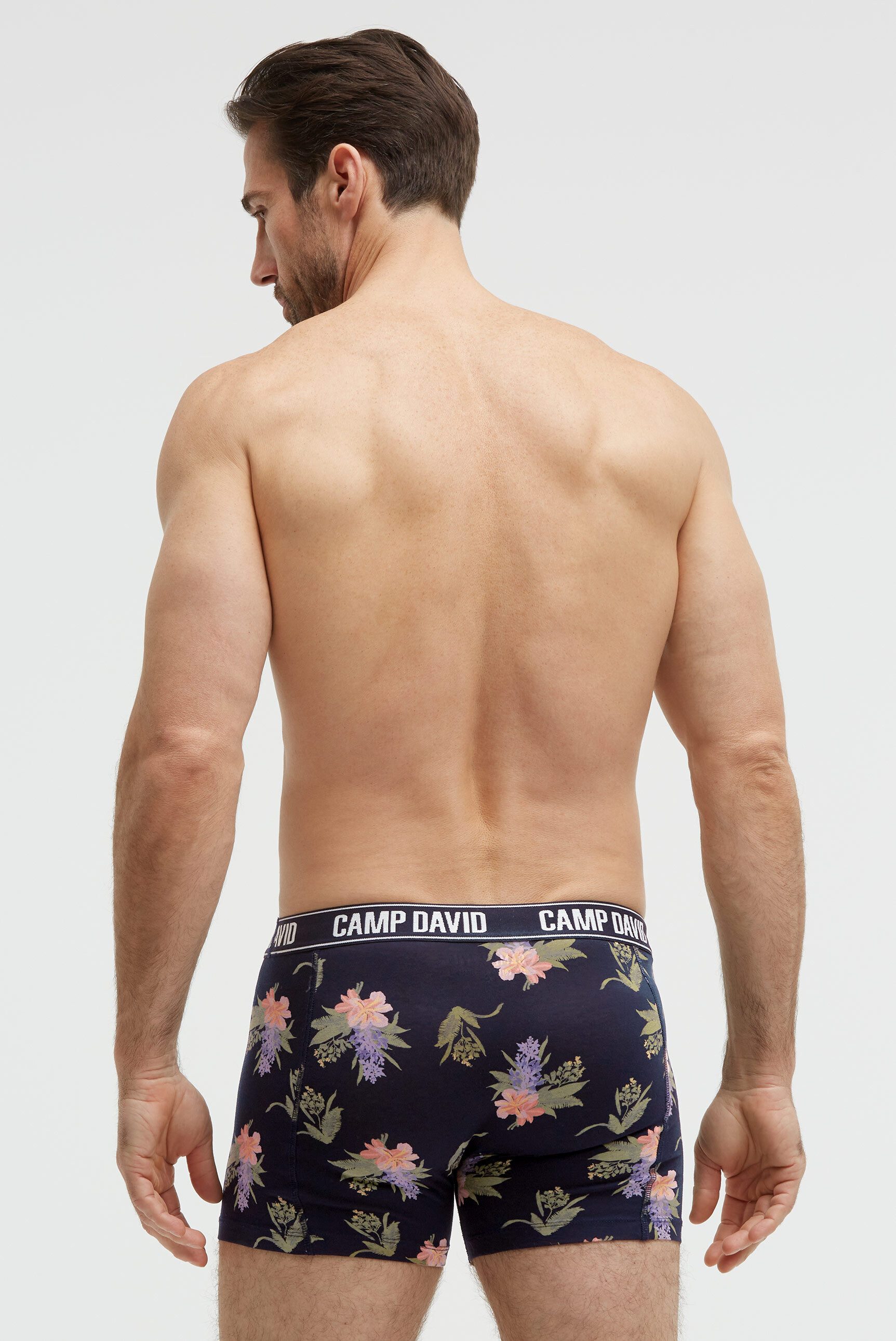 CAMP DAVID Boxershorts Set: (2-St) mit All Over Print