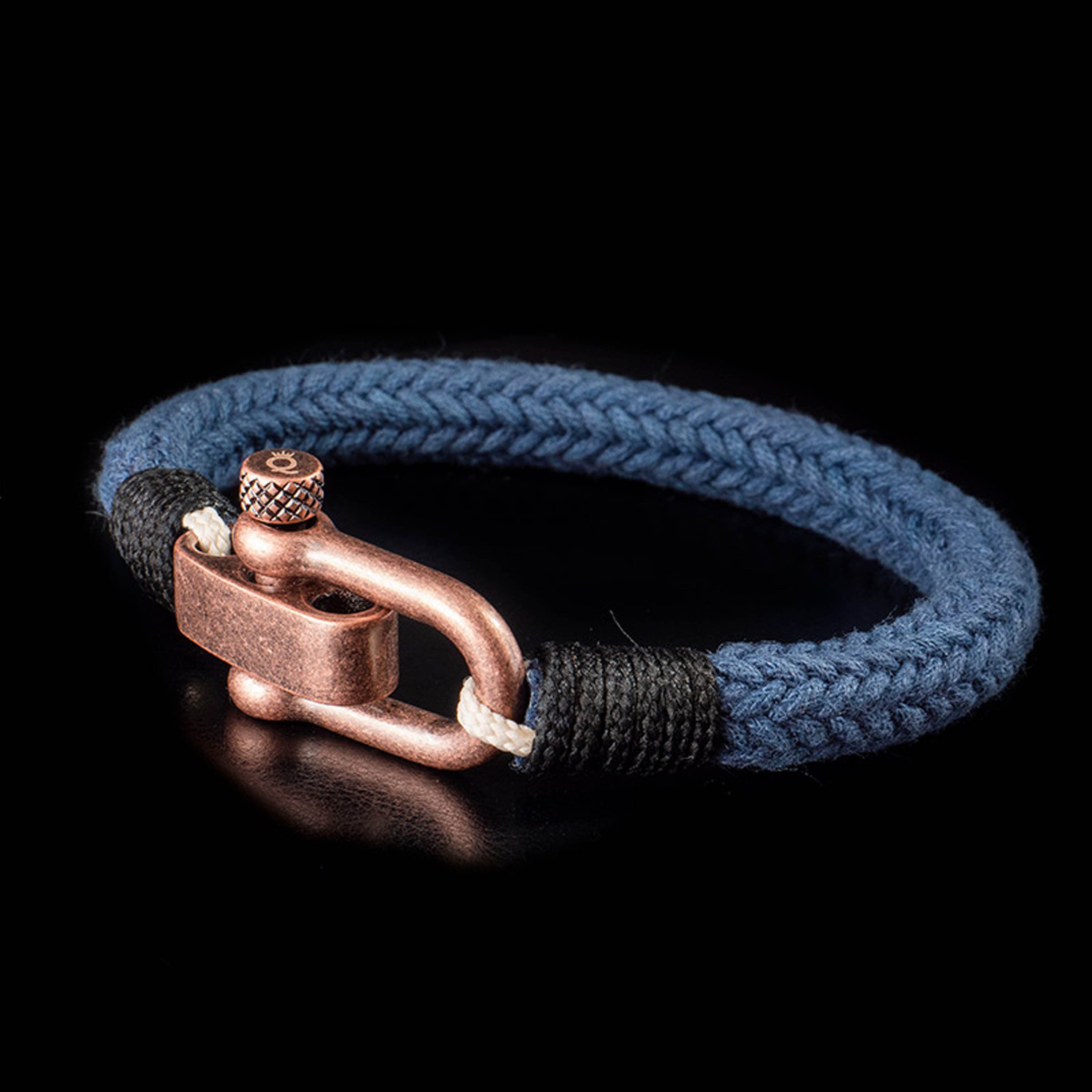 "OCEAN" Segeltau, (Edelstahl, Maritime Segeltau Armband Armband aus maritime, nautics, Casual handgefertigt) UNIQAL.de Style, Florin Schäckel