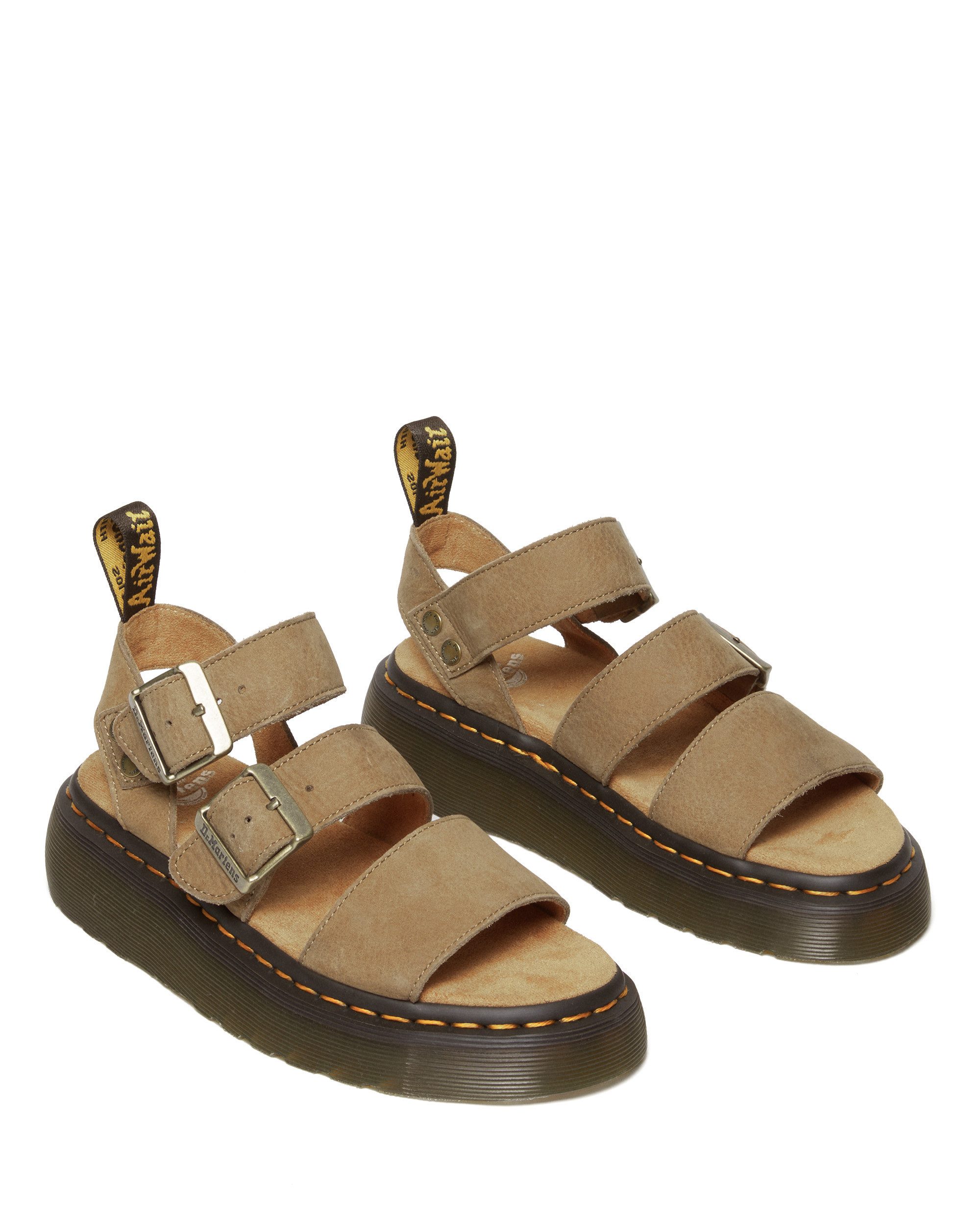 DR. MARTENS GRYPHON Quad tumbled nubuck 2 Strap Sandale Sandale