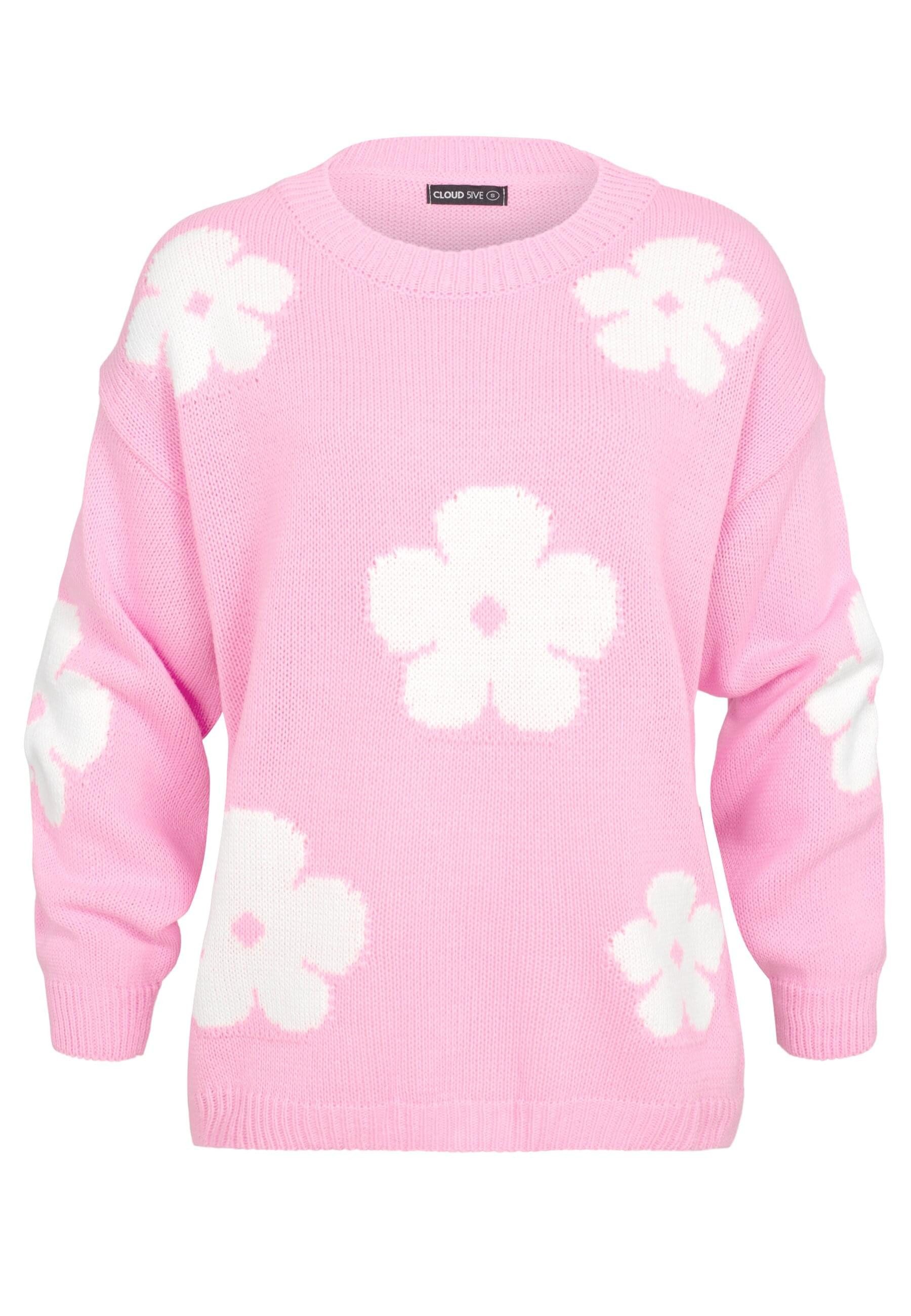 CLOUD 5IVE Rundhalspullover CLOUD 5IVE Cloud 5ive Crewneck Knit Sweater wit günstig online kaufen