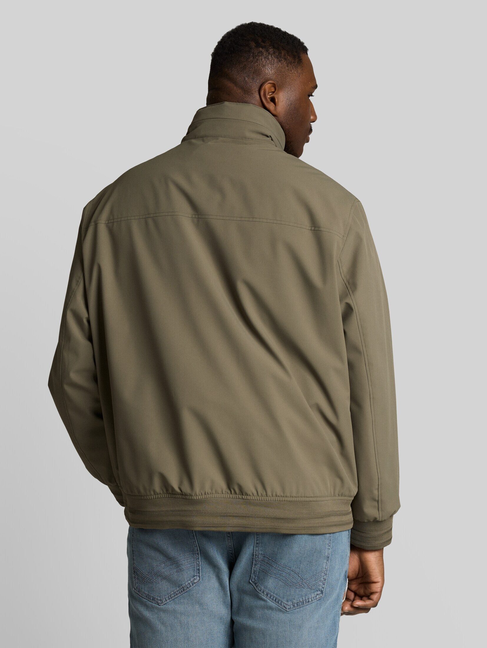 TOM TAILOR PLUS Outdoorjacke Jacken Plus Size - Blouson Jacke mit verstaubarer Kapuze