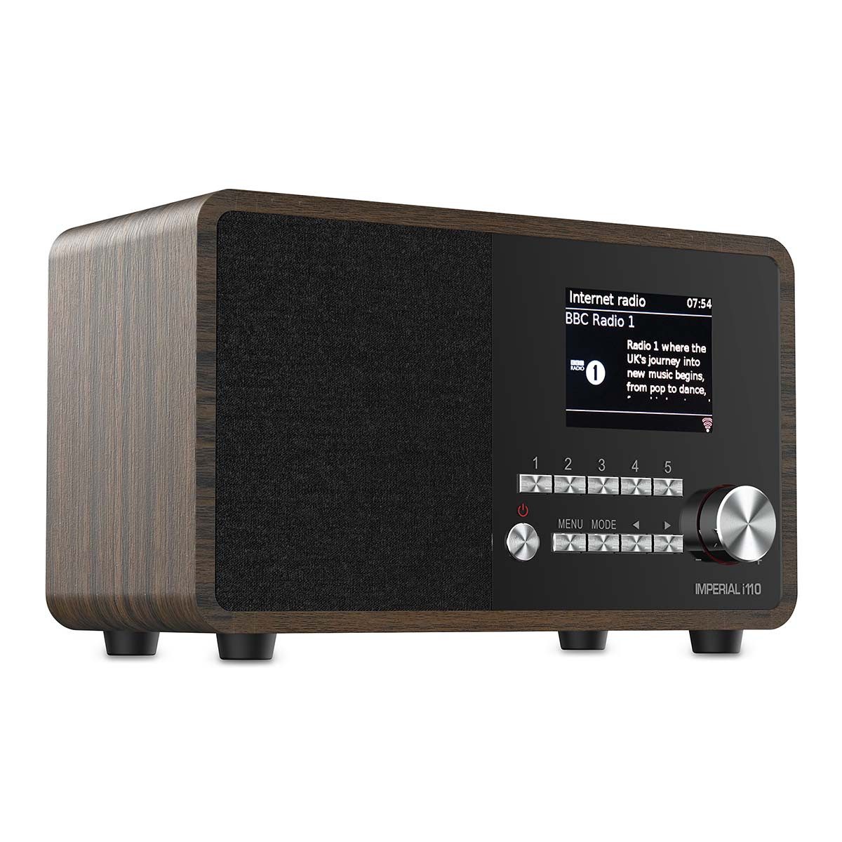 IMPERIAL 22-320-00 Radio (Internet Radio,Tabelle Radio, 10 W, Wi-Fi, Bluetooth, USB und Streaming. Holzoptik für flexiblen Einsatz)