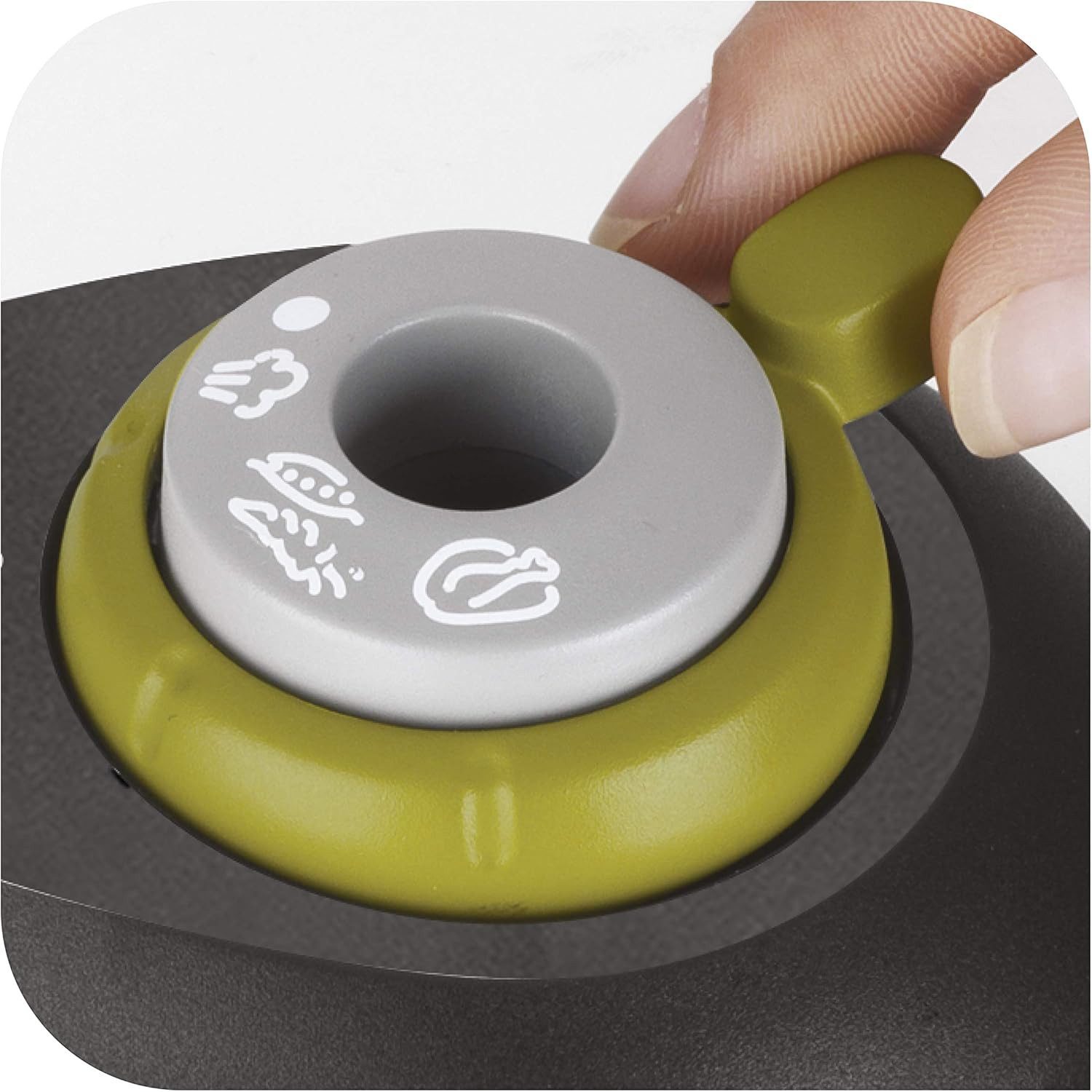 Tefal Schnellkochtopf Tefal P2530737 Secure 5 Neo Schnellkochtopf 6 L 2-Stufen Silber/Grün