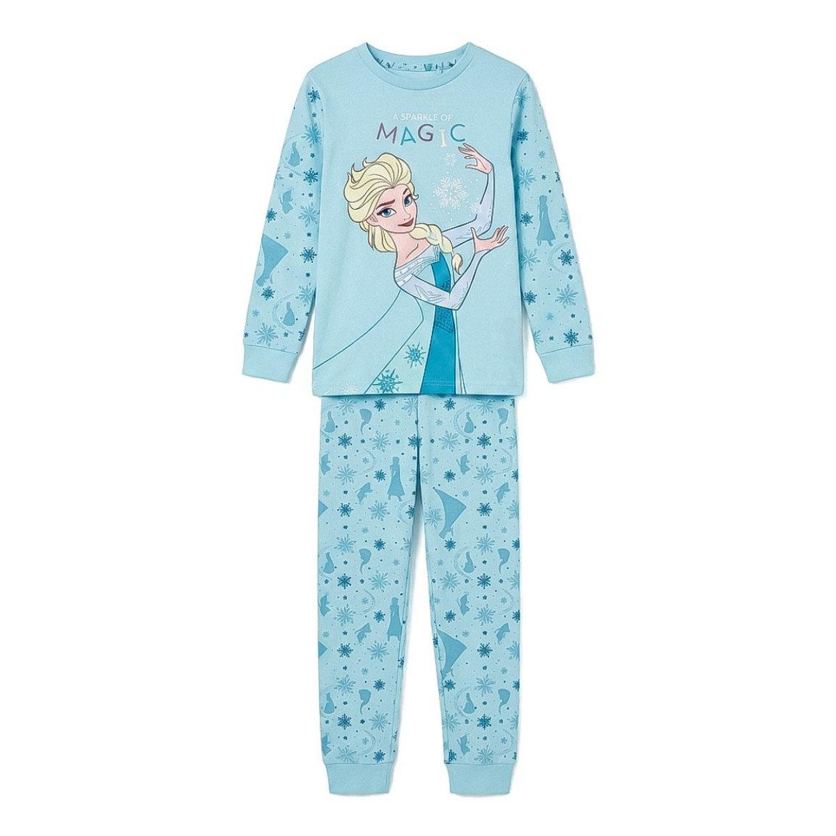 Disney Frozen Pyjama Pyjama Kinder lang für Schlafen und gemütliche Abende