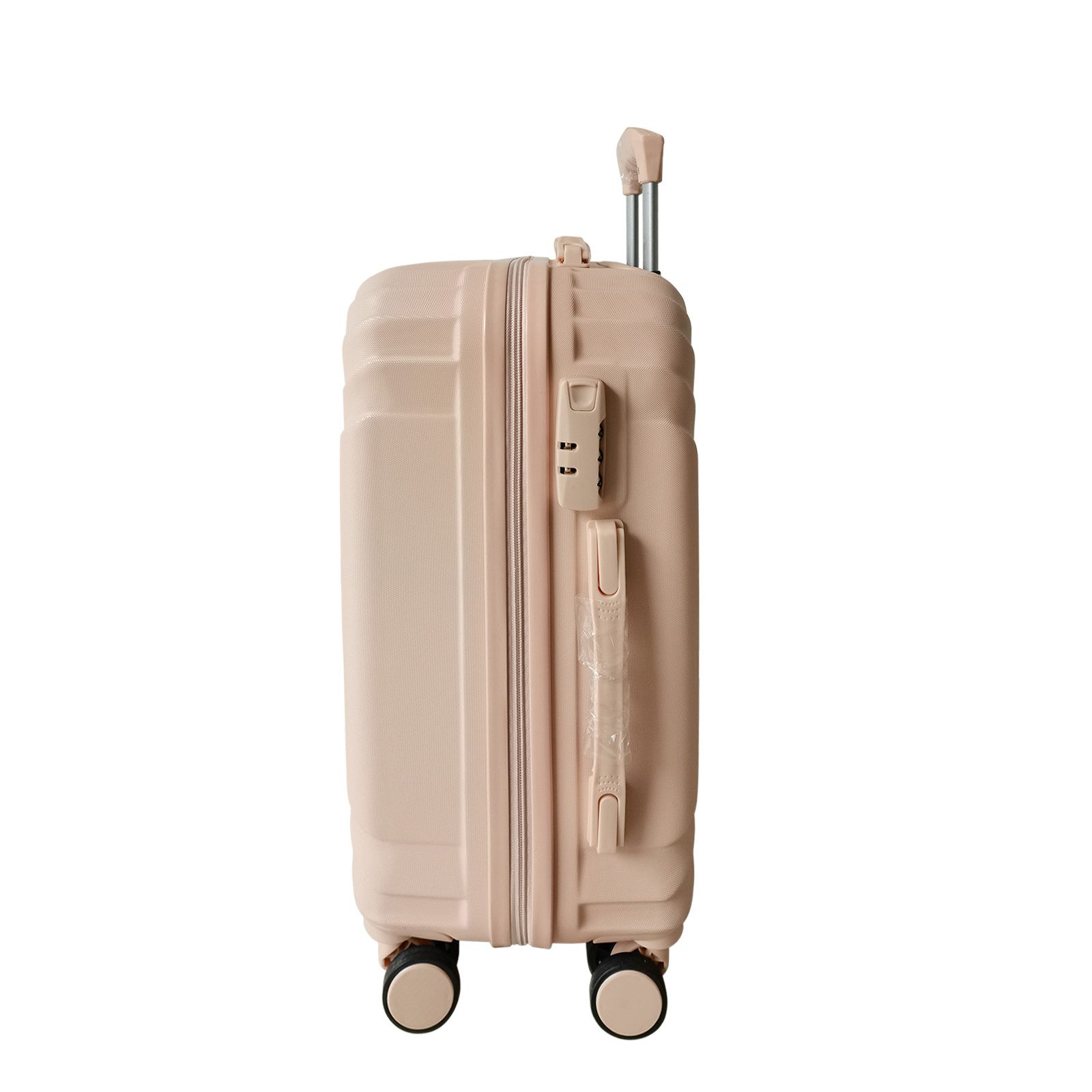 NTK-Collection Kofferset Kofferset Mabell 2-teilig, 4 Rollen, (Set, 2 Koffer), Hartschalenkoffer mit Rollen Teleskopgriff Zahlenschloss