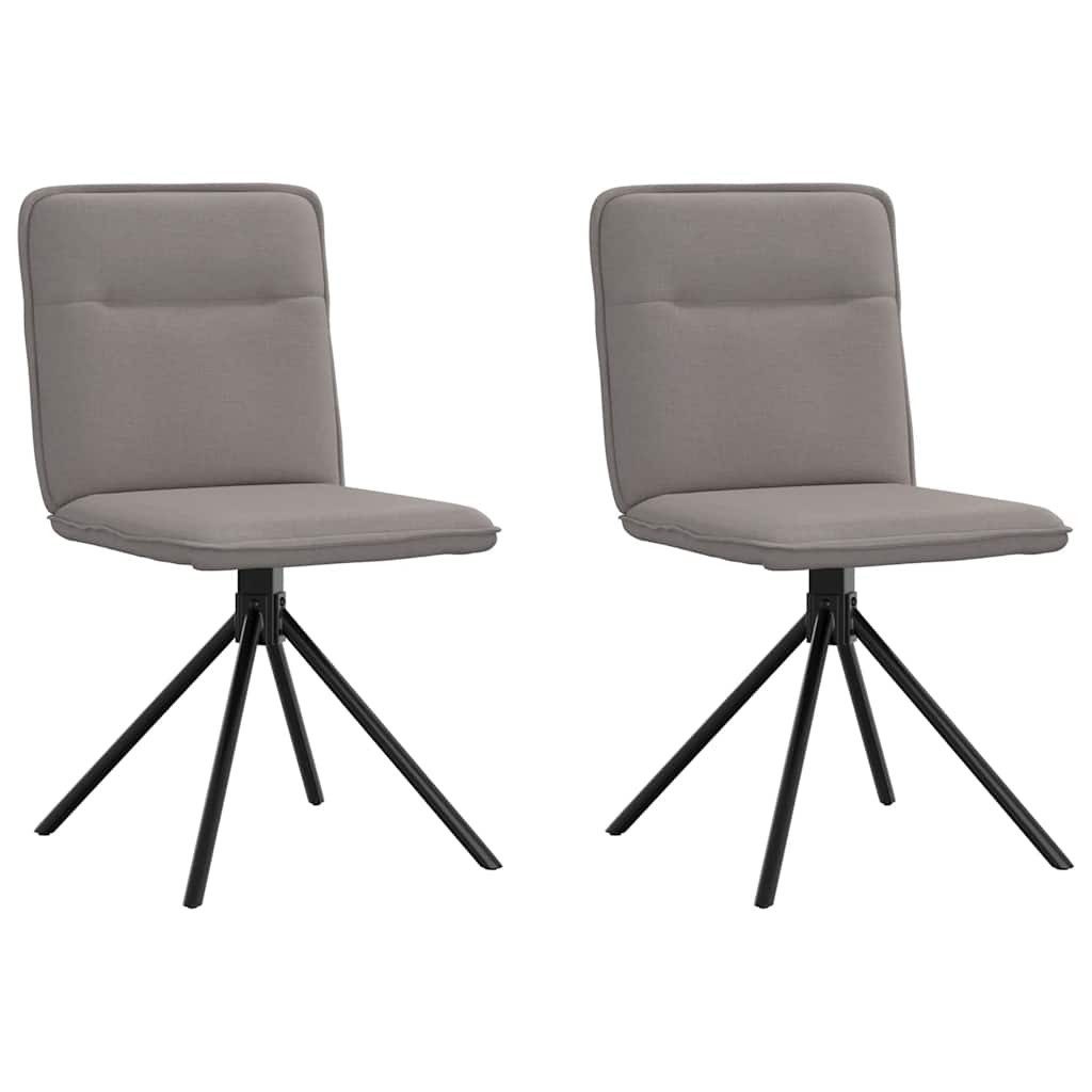 vidaXL Esszimmerstuhl Esszimmerstühle 2 Stk. Taupe günstig online kaufen