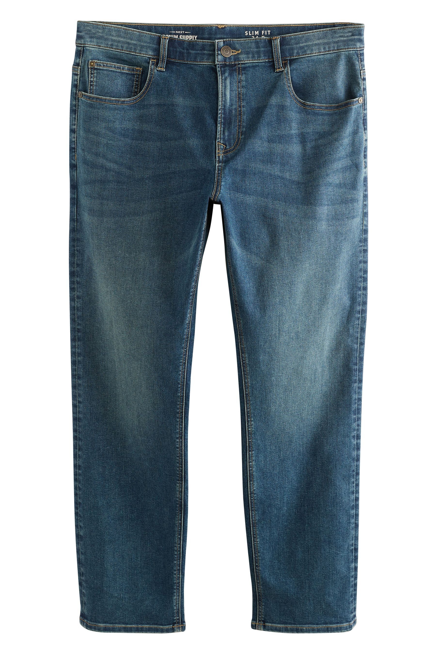 Next Slim-fit-Jeans Klassische Slim Fit Stretch-Jeans günstig online kaufen