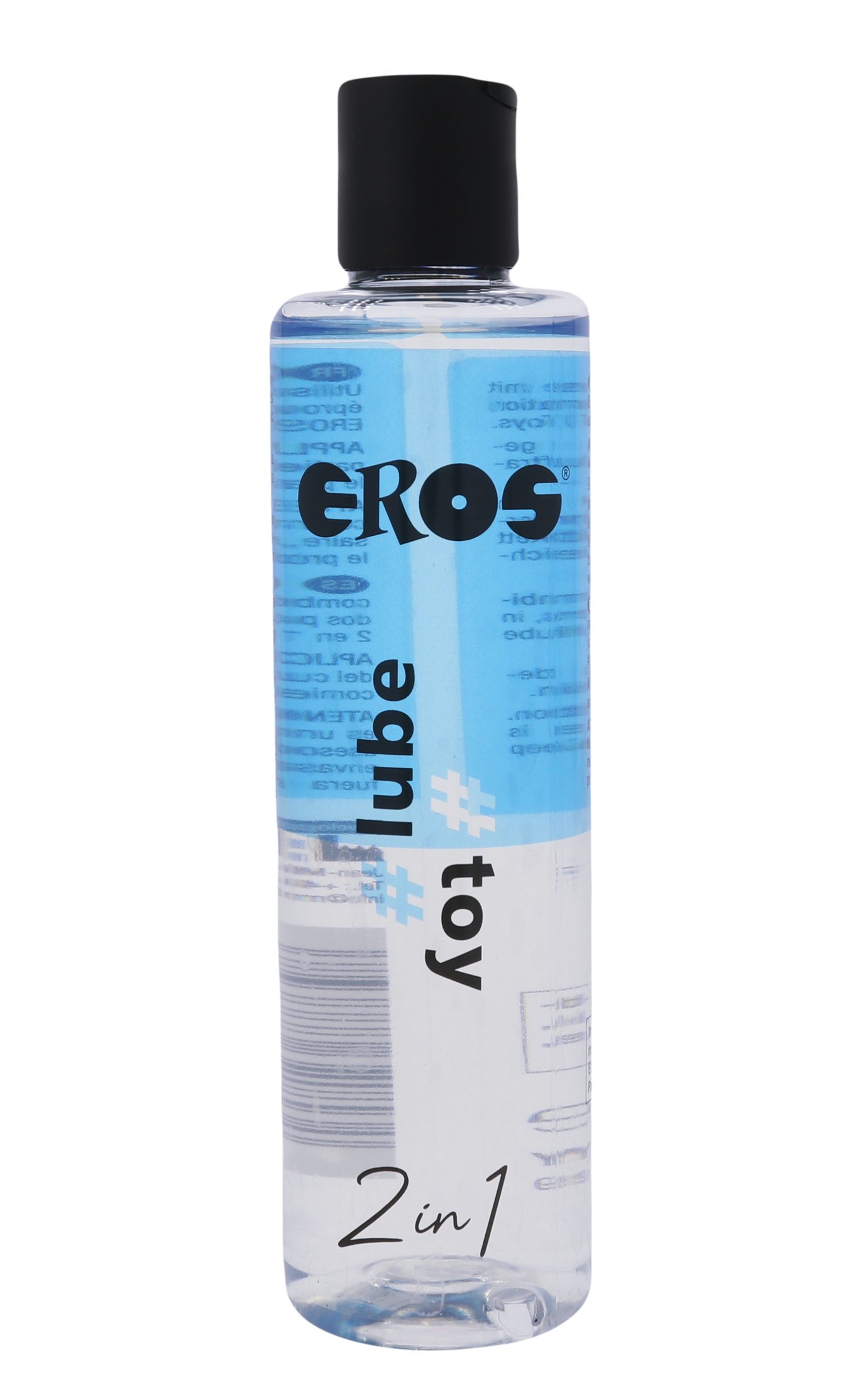 Eros Gleitgel EROS 2in1 #toy #lube - 250ml - auf Wasserbasis, speziell für Sextoys geeignet - Latexkondomsicher - Made in Germany