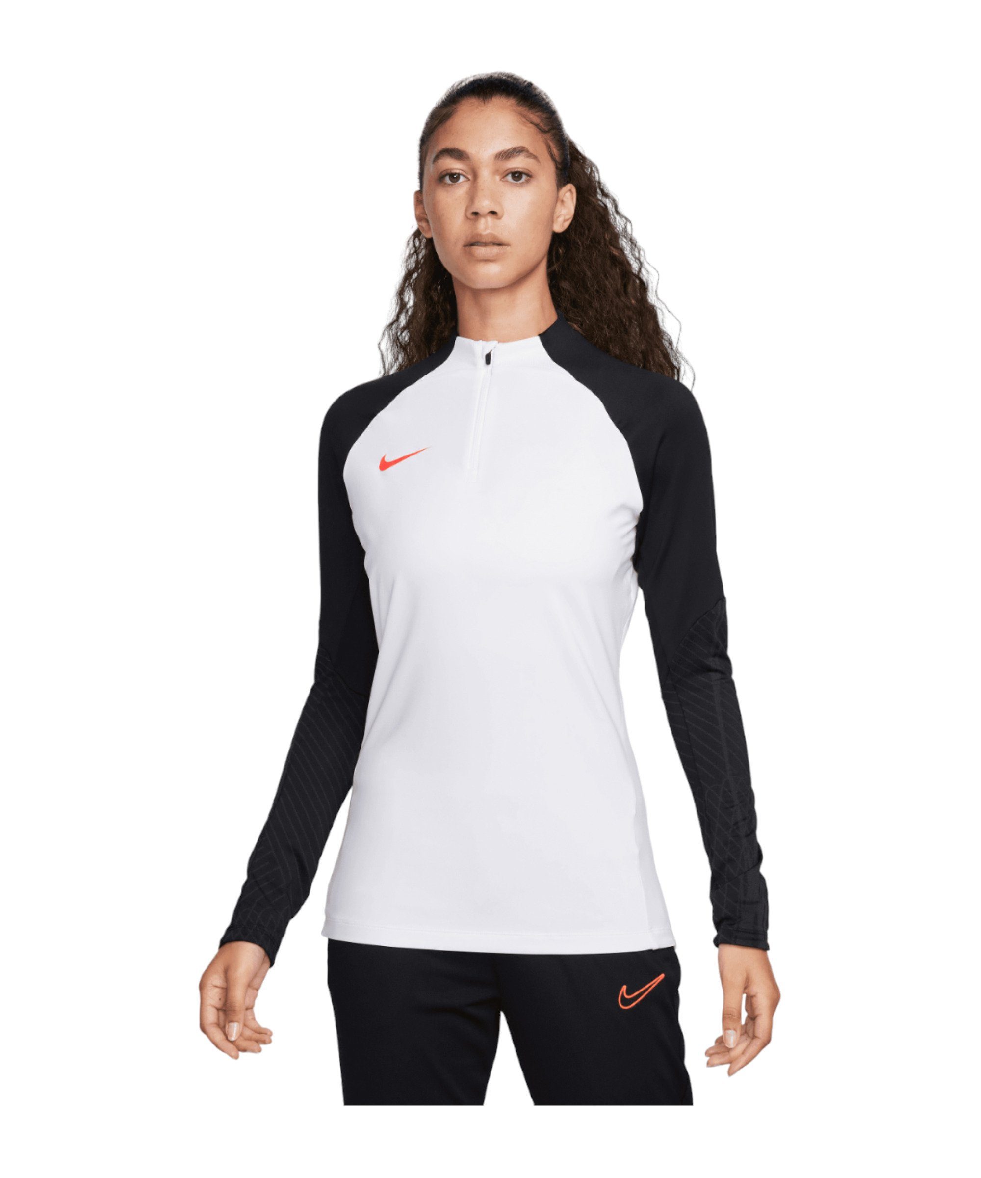 Nike Beige weissschwarzrot Sweatshirt Strike Damen Sweatshirt