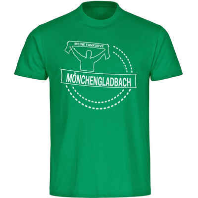 multifanshop T-Shirt Kinder Mönchengladbach - Meine Fankurve - Boy Girl