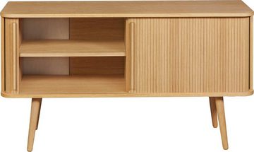 Woodman Sideboard Rove, besonderes Design, Breite 138 cm, mit Eichenholzfurnier