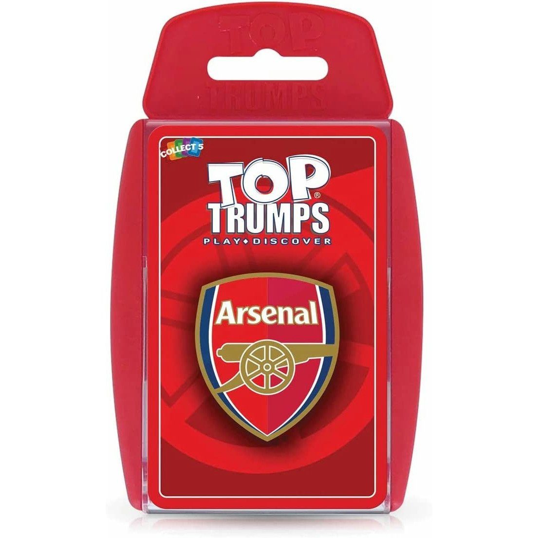 Winning Moves Spiel, Quartett Top Trumps - Arsenal FC (englisch), englische Ausgabe