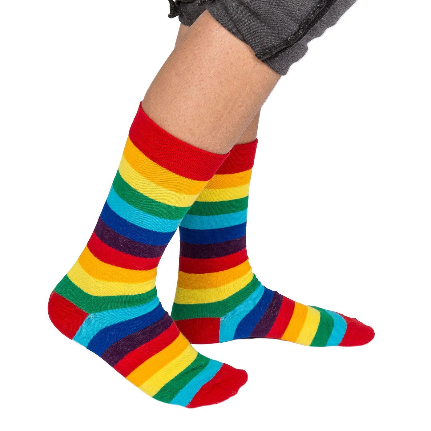 Socken in Pride, Metall-Dose Einheitsgröße Socken, ReWu