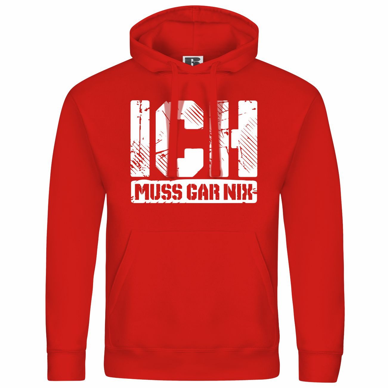 deinshirt Kapuzenpullover Herren Kapuzenpullover Ich muss günstig online kaufen