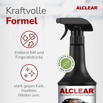 ALCLEAR 721GR Auto Glasreiniger Pkw Windschutzscheibe Autoscheibe Reiniger 1l Auto-Reinigungsmittel