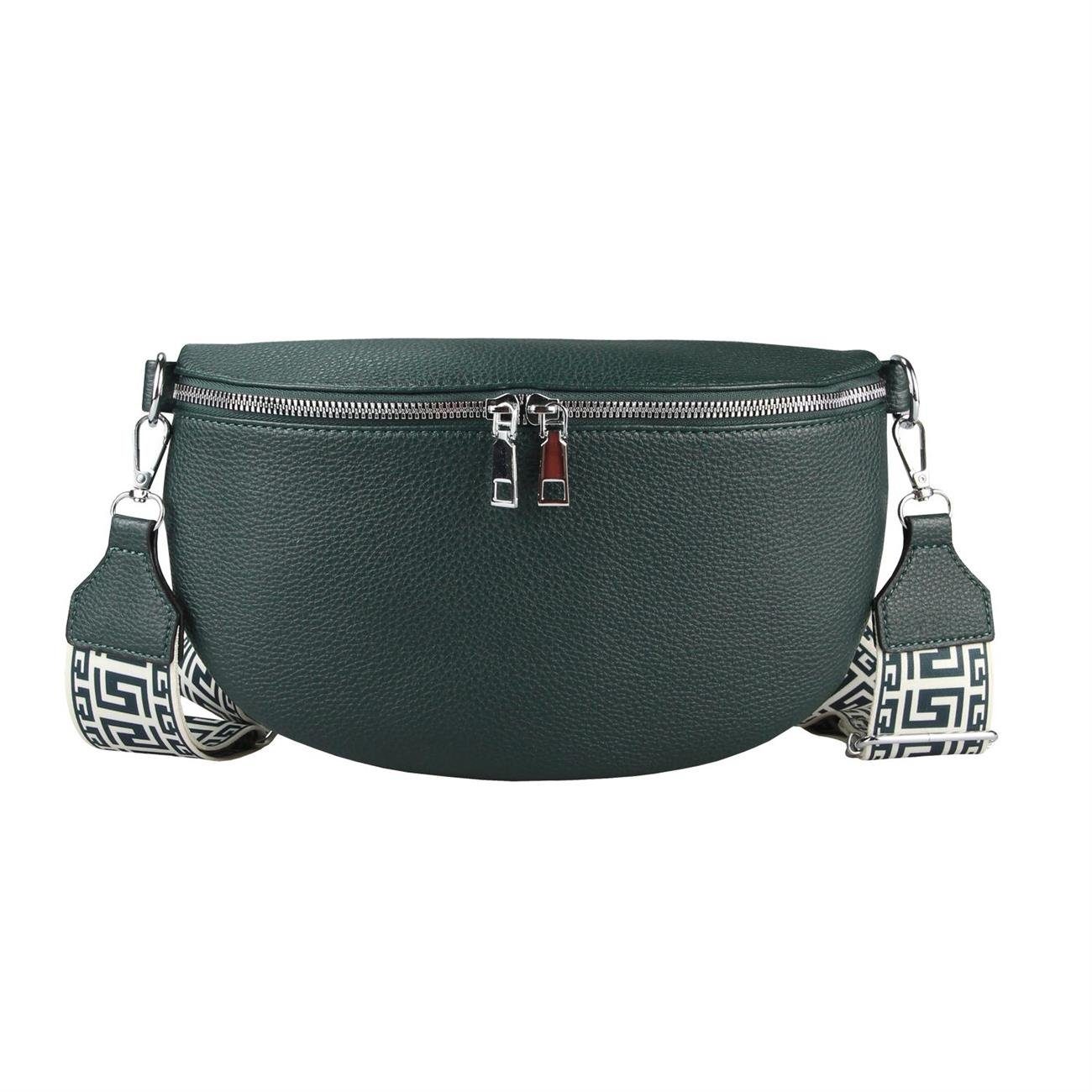 ITALYSHOP24 Bauchtasche Damen Gürteltasche Umhängetasche CrossBody günstig online kaufen