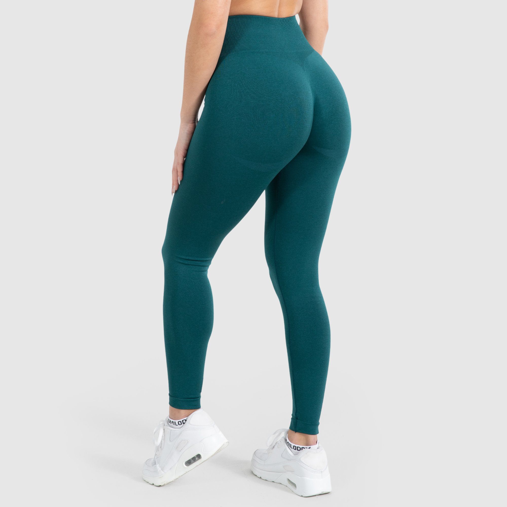 Smilodox Melange Leggings Seamless Hellblau Amaze Pro