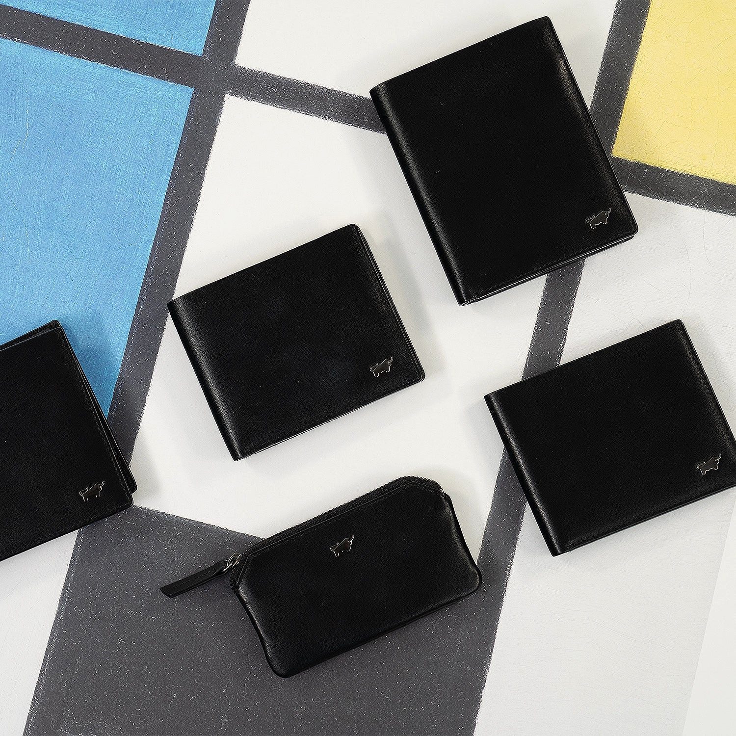 Braun Büffel Geldbörse ELIAS RFID Geldbörse 8CS schwarz