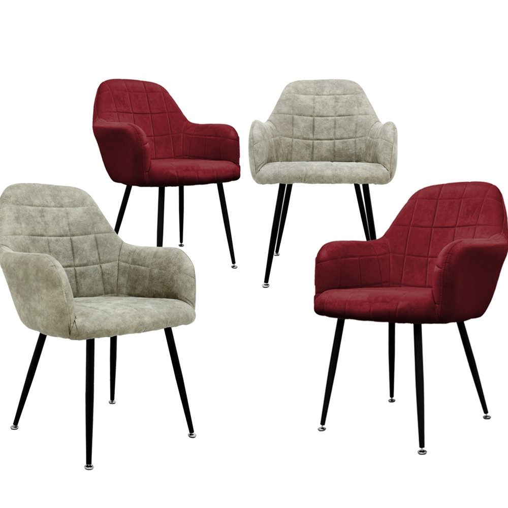 ML-DESIGN Stuhl Esszimmerstuhl ergonomisch & gepolstert günstig online kaufen