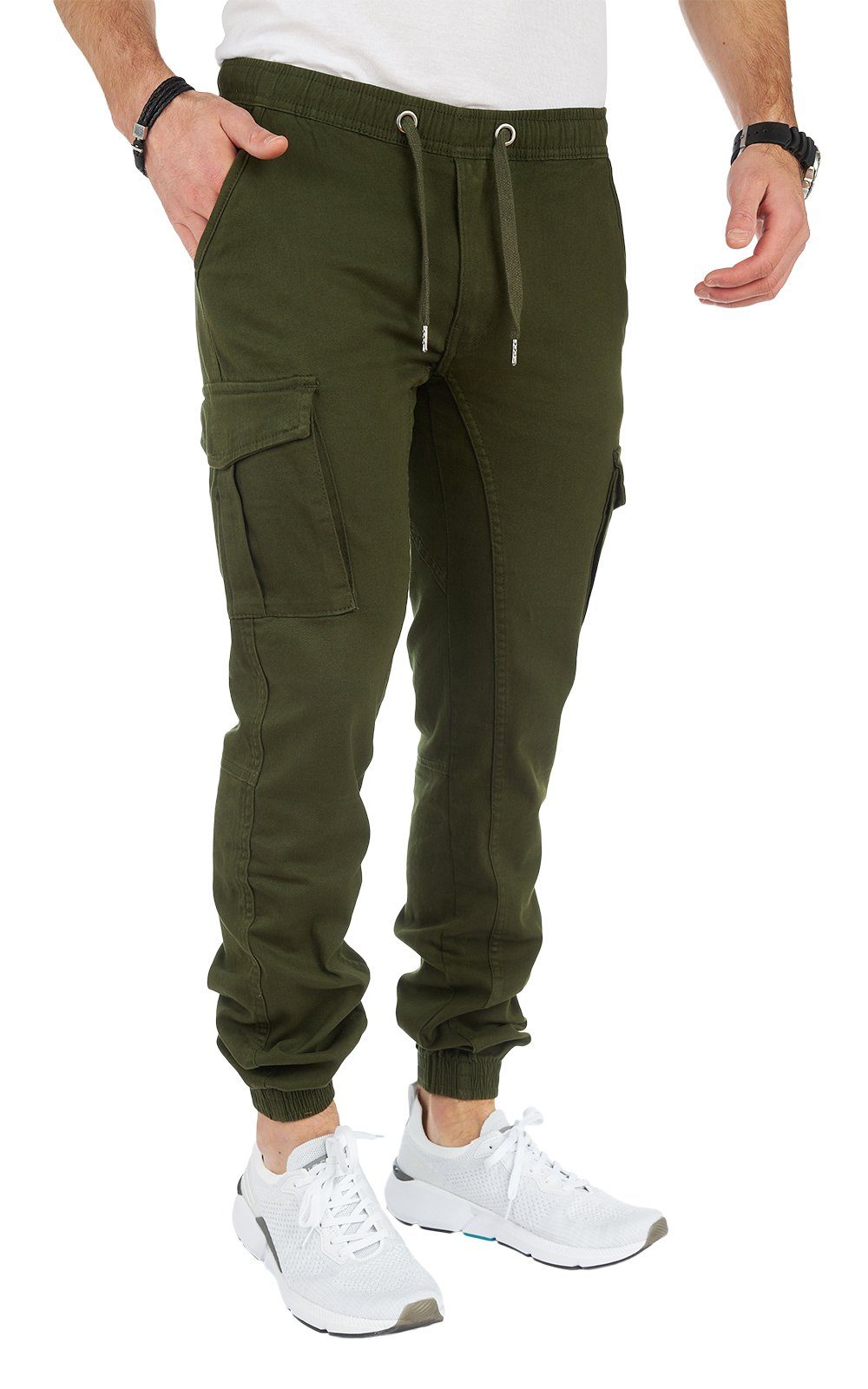 Styleko Cargohose Slim fit Cargohose Herren Cargohose männer Cargohose für Herren Jogger