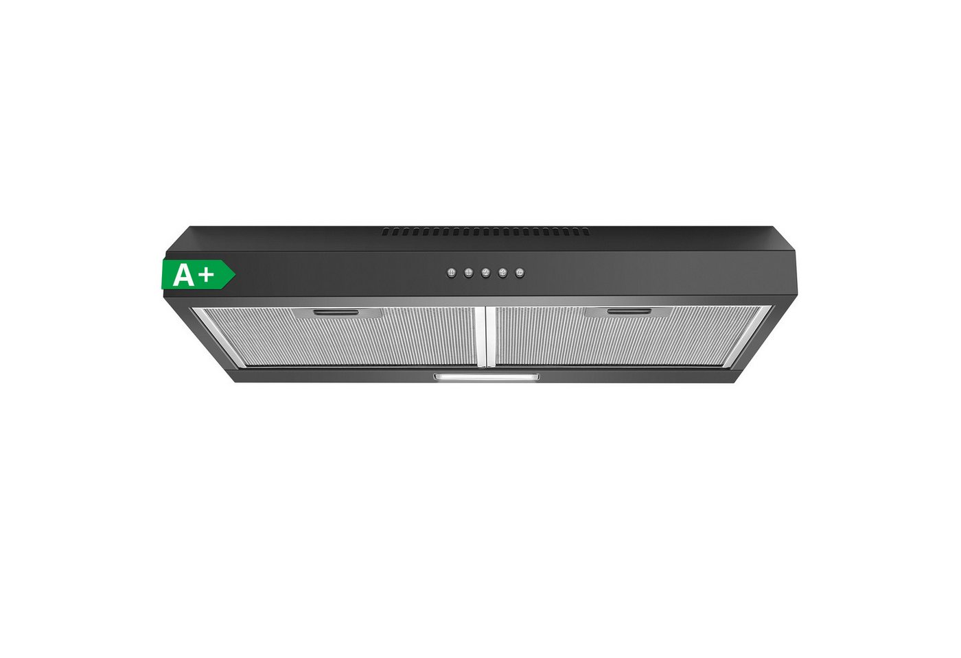 SNDOAS Unterbauhaube A+ Energieklasse, LED‑Beleuchtung, Umluft‑ und Abluftbetrieb 60 cm Unterbau‑Dunstabzugshaube, 250 m³/h, 3 Leistungsstufen