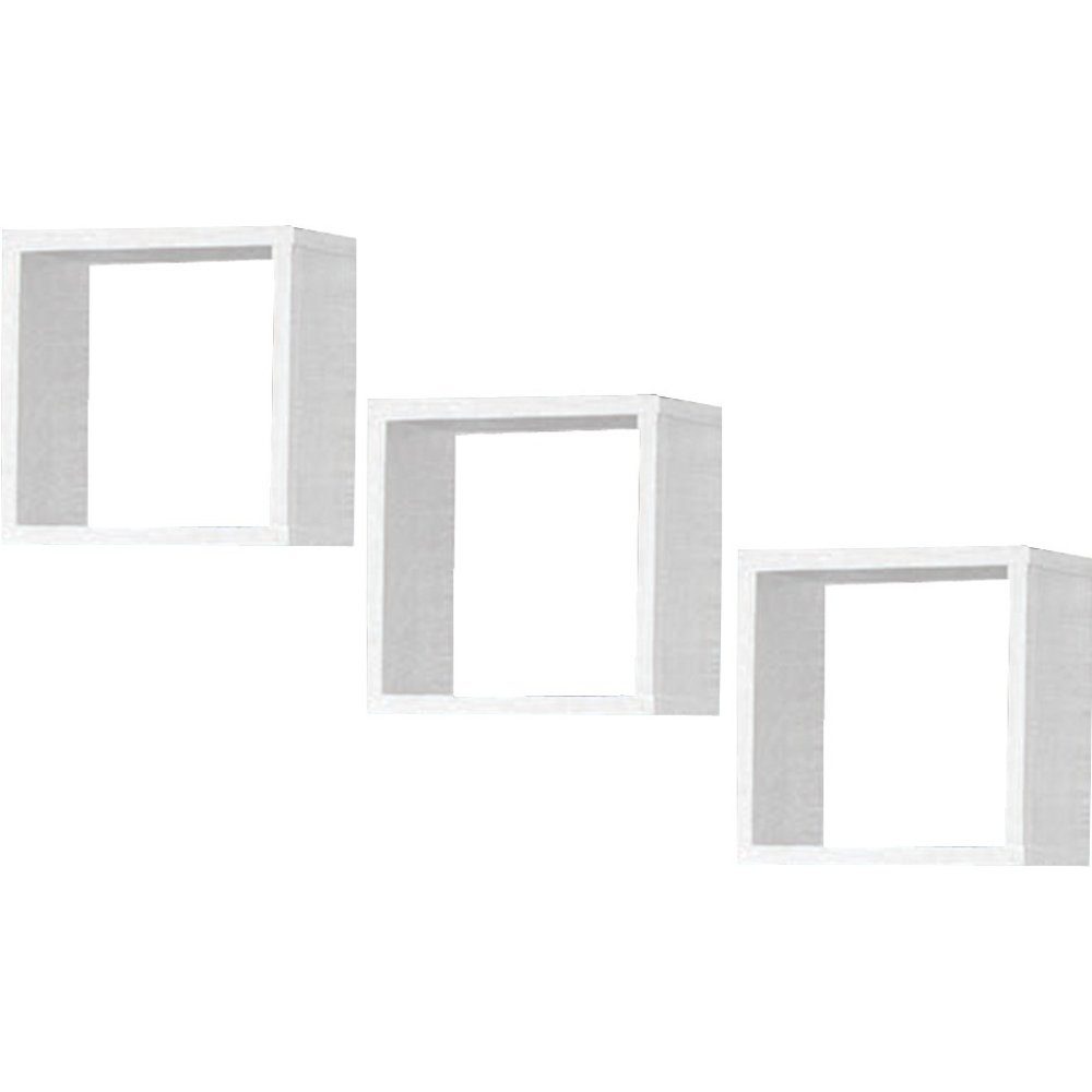 Home Collective Wandregal weiß 3er Set, günstig online kaufen