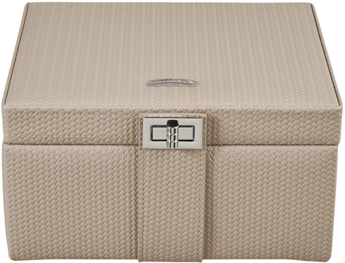 WINDROSE Schmuckkoffer Corbello Charmbox Taupe
