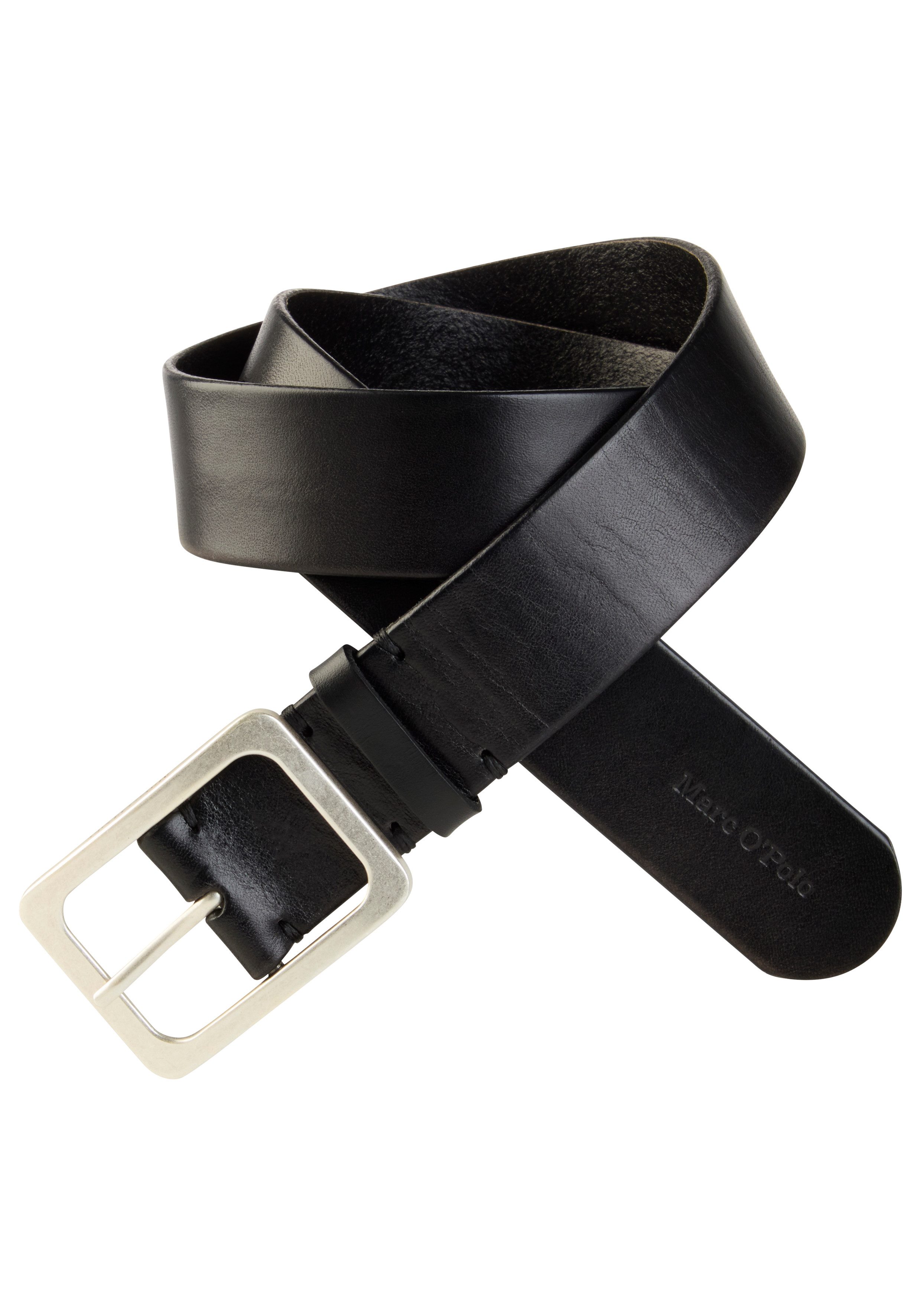 Marc O'Polo Ledergürtel Breite ca. 4 cm, in schlichtem, klassischem Design günstig online kaufen