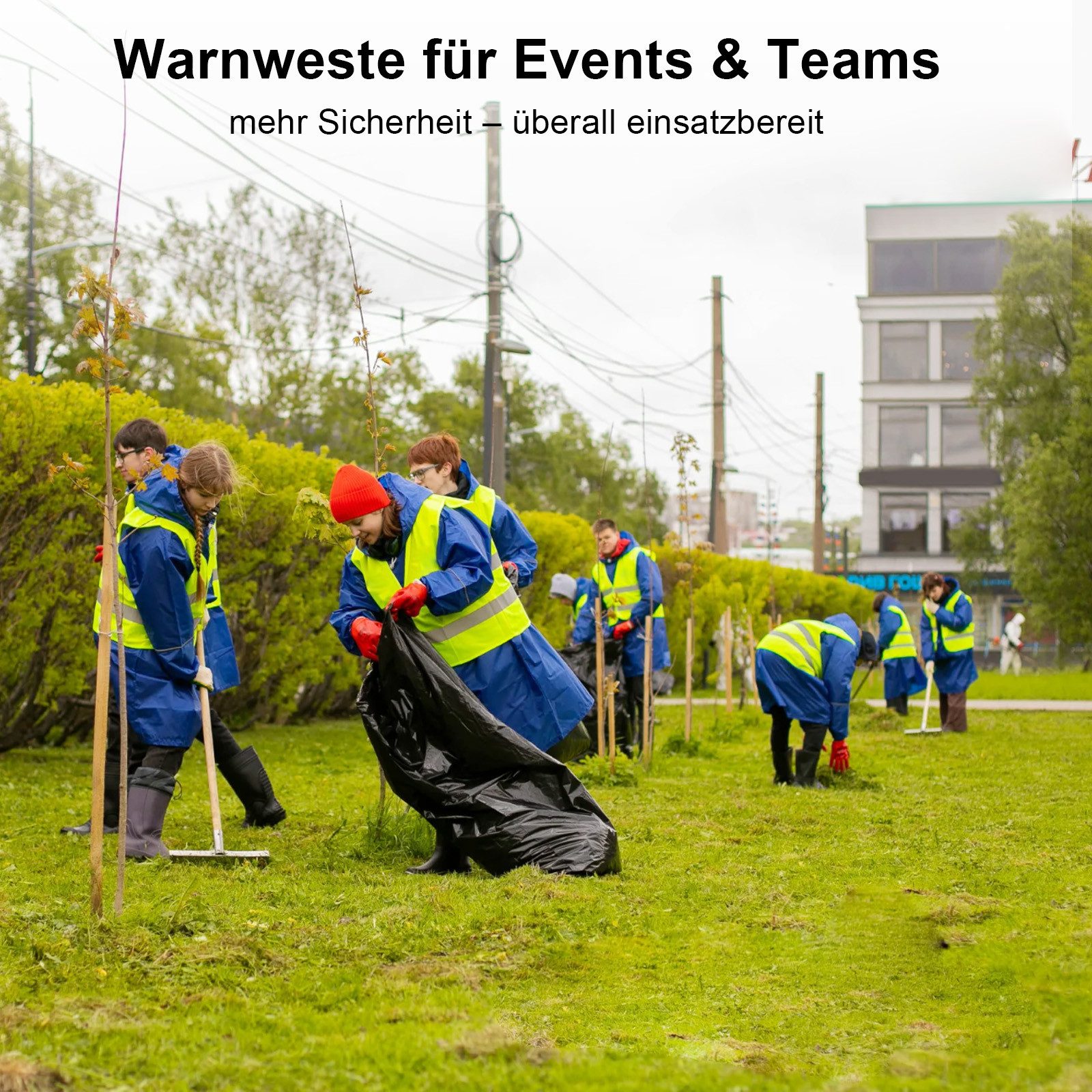 Youyijia Warnweste Warnwesten Auto Warnweste Pannenweste Reflektorweste (1-tlg)