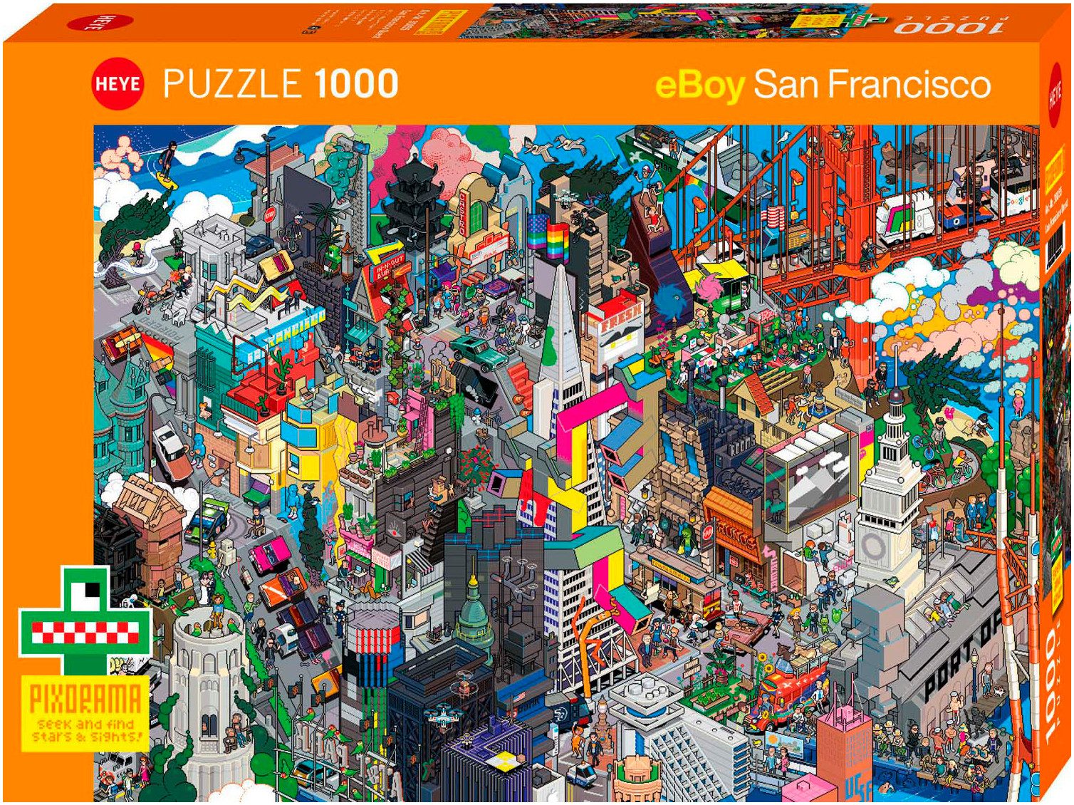 HEYE Puzzle San Francisco Quest, Pixorama, günstig online kaufen