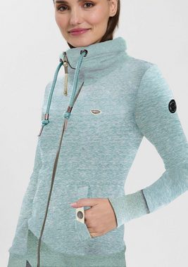 Ragwear Sweatjacke RYLIE ZIP O Jacke mit extra breiten Bündchen