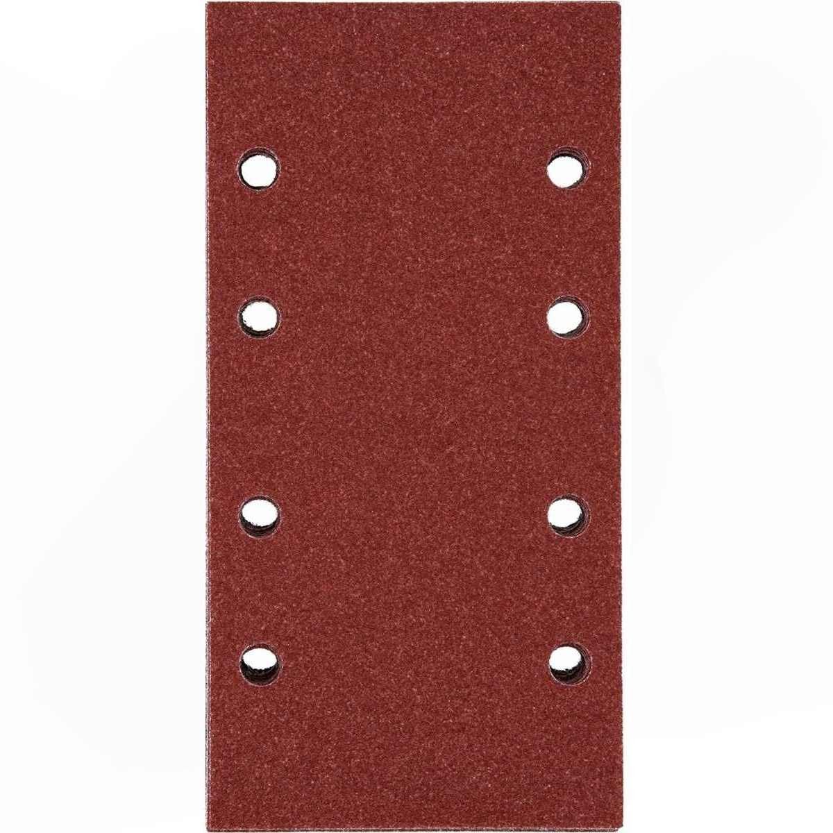 BOSCH Schleifpapier Schleifblatt Klett 10 Stück, 93 x 185 mm, K 120 für Schwingschleifer