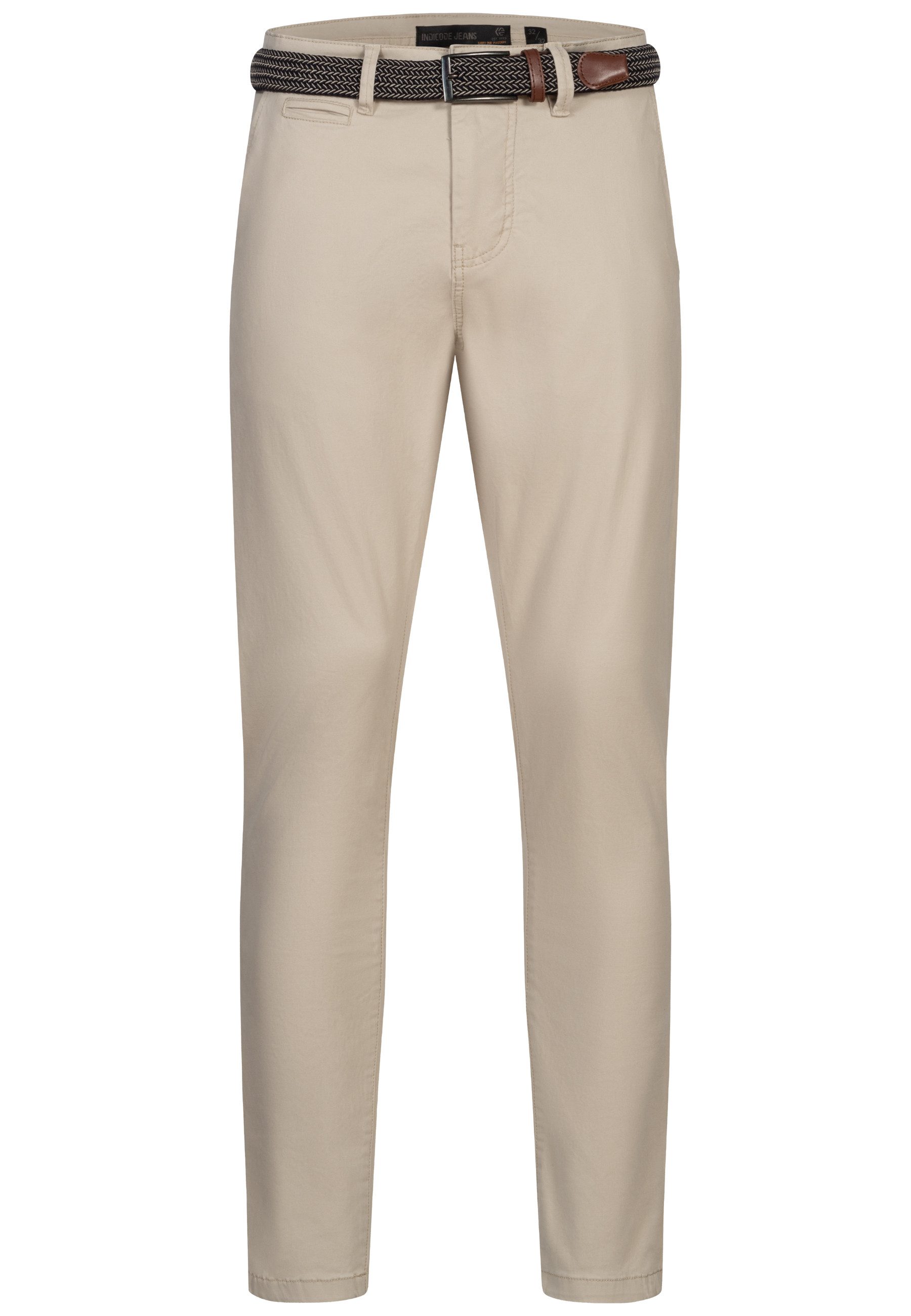 Indicode Chinohose Eary aus elastischer Baumwoll-Qualität, günstig online kaufen