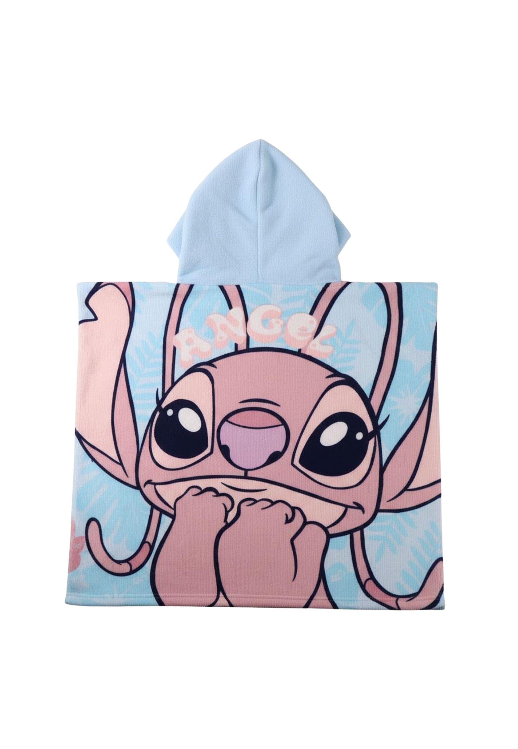 Disney Badeponcho Stitch Polyester-Poncho, 100% Polyester