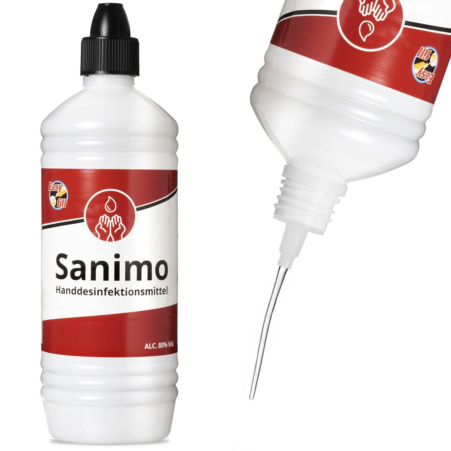 Moritz Desinfektionsmittelspender 1L Handdesinfektionsmittel Desinfektionsmittel