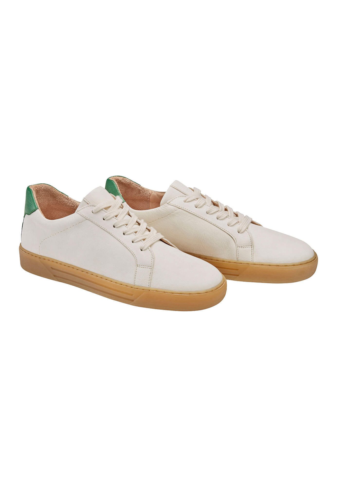 Hessnatur aus chromfrei gegerbtem Leder Sneaker