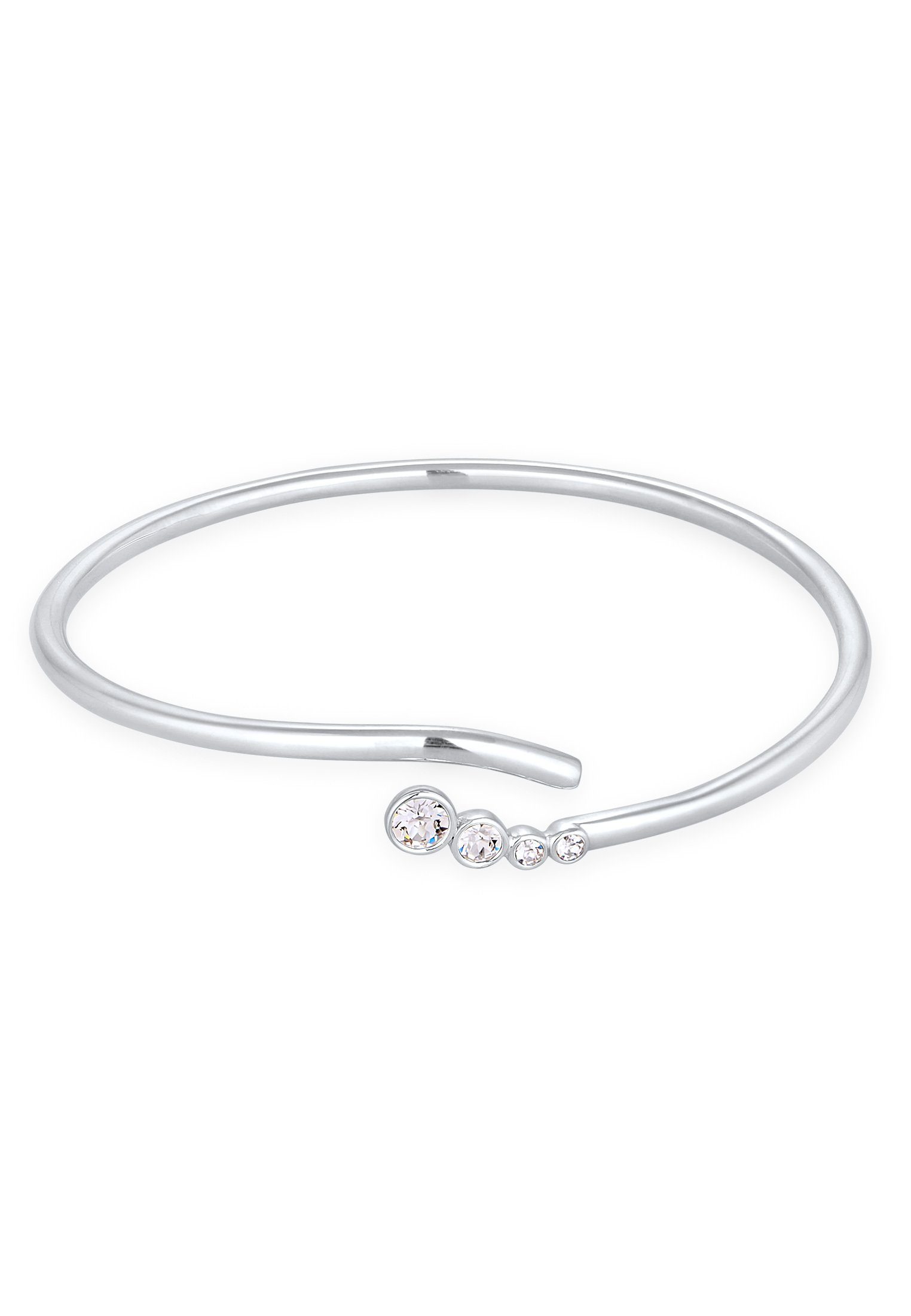 Armreif Armreif Elegant 925 Silber, mit Kristallen von Swarovski®