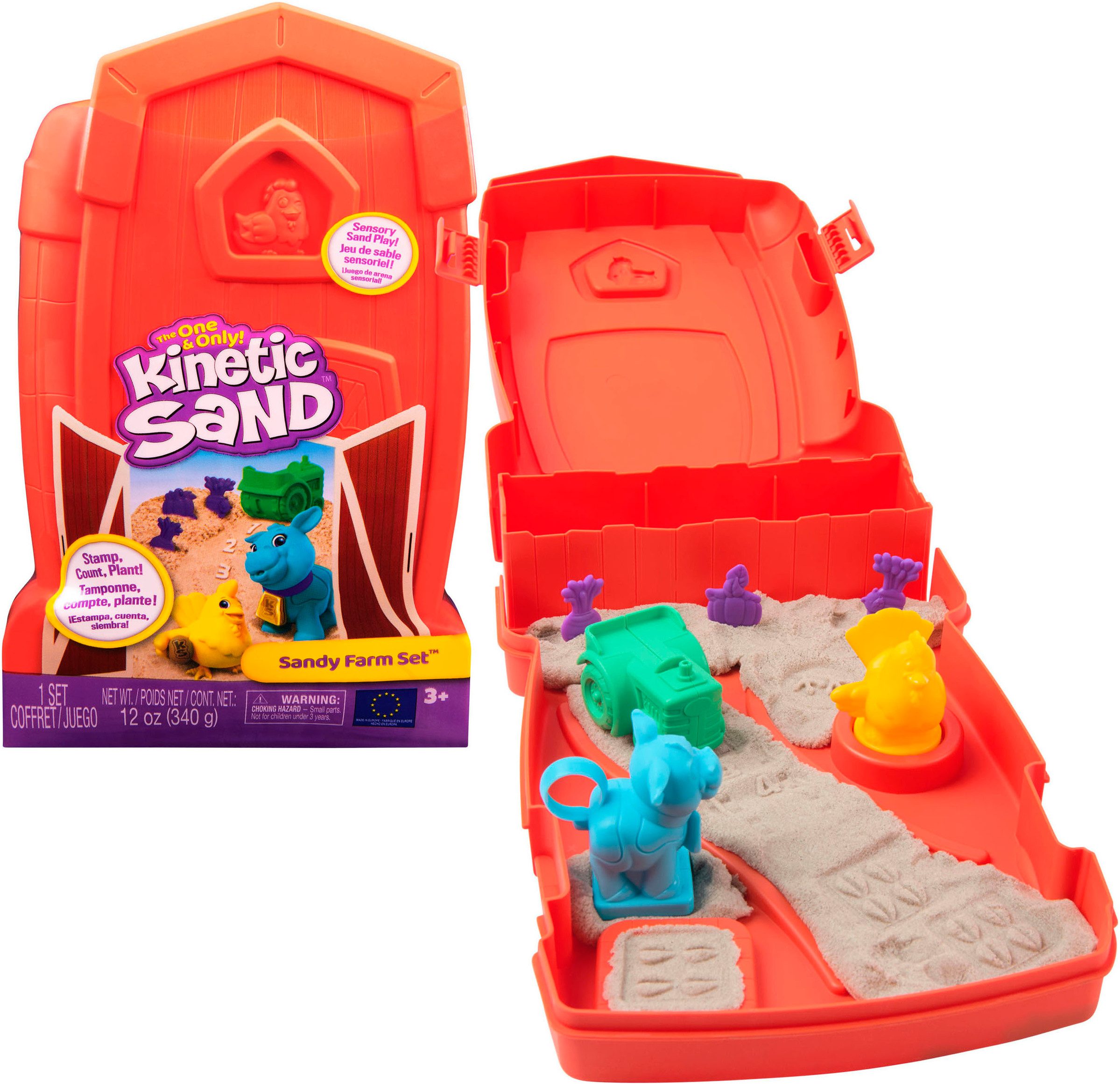 Spin Master Kreativset Kinetic Sand Sandy Farm Set