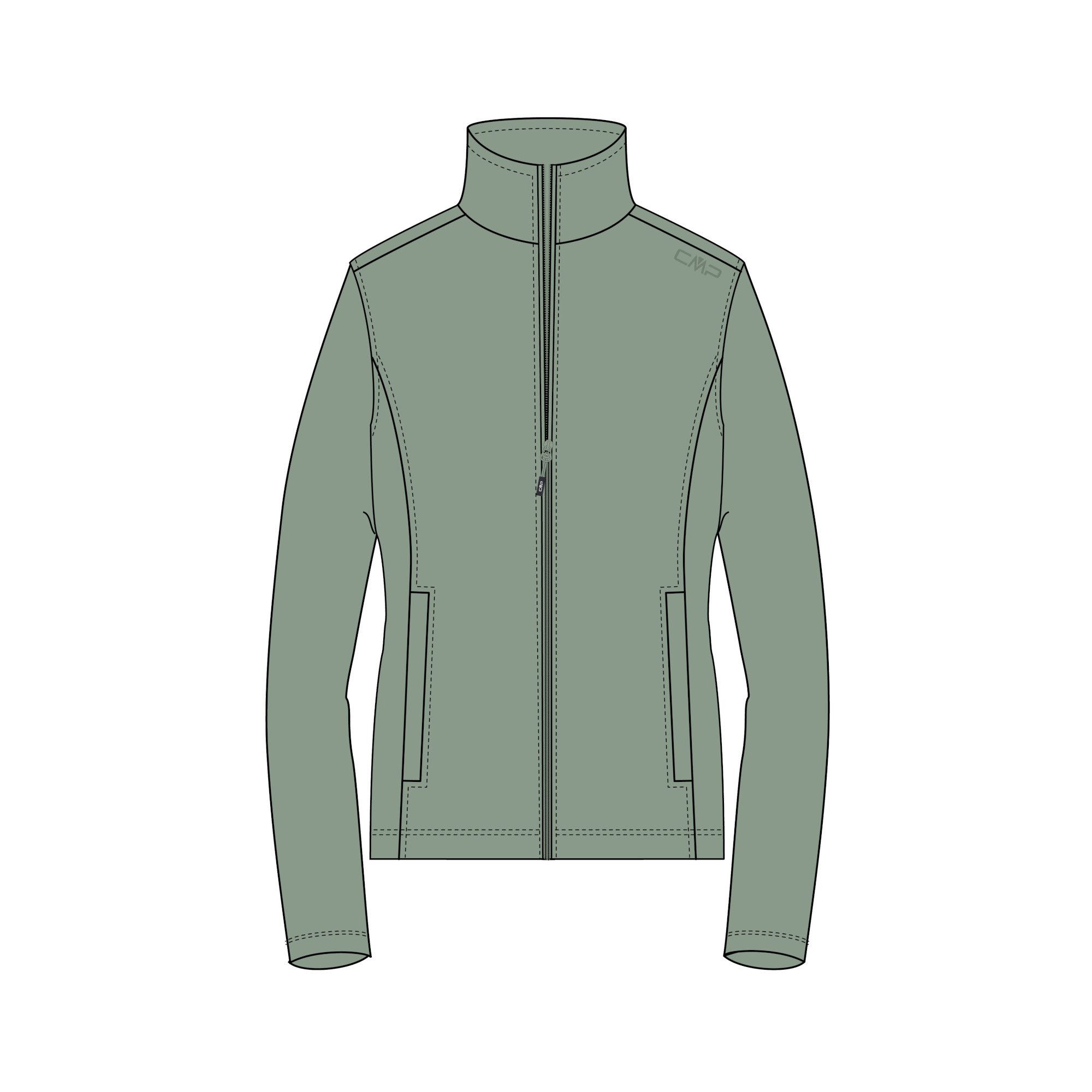 CMP Fleecejacke CMP Damen Jacke WOMAN günstig online kaufen