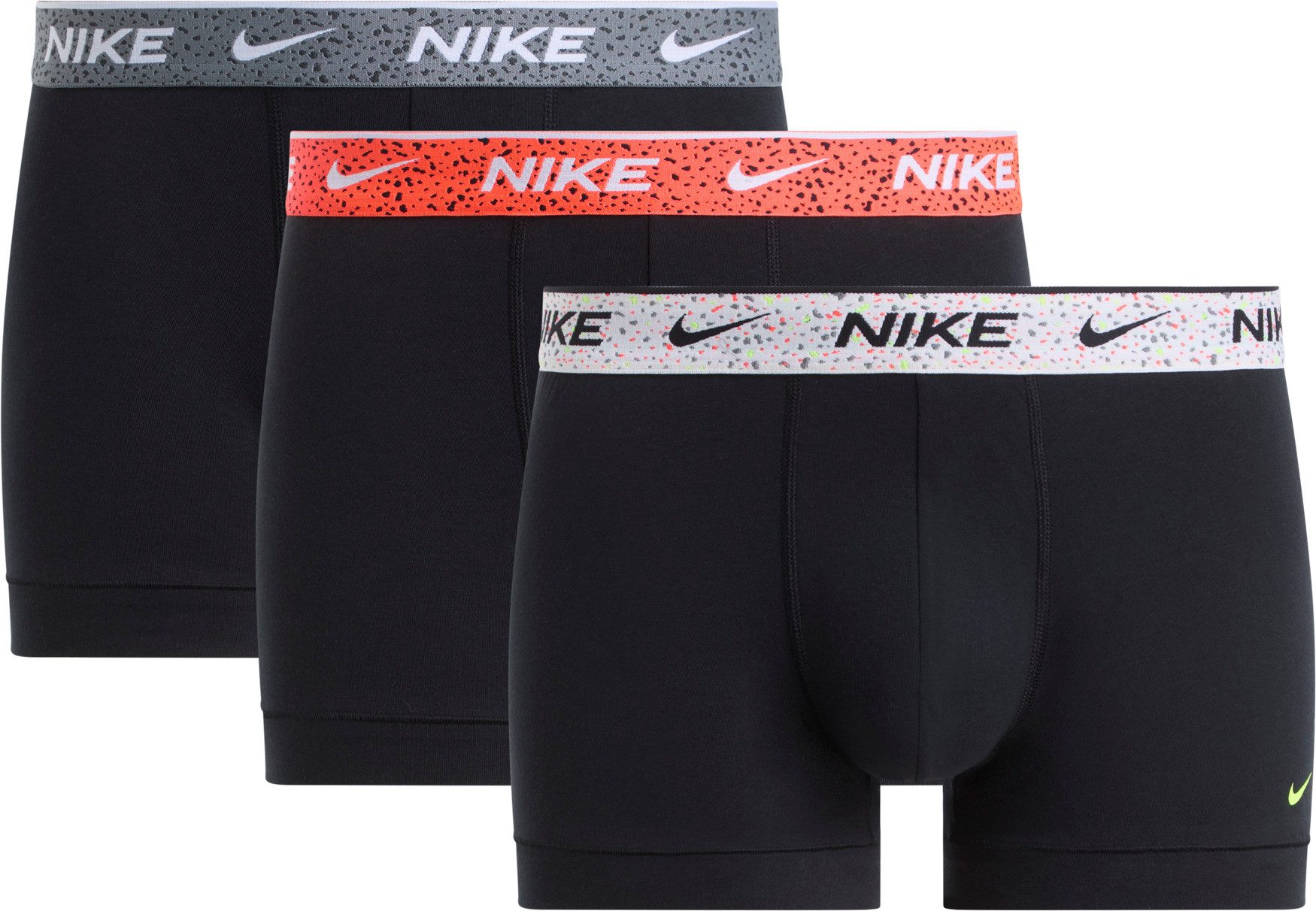 Nike Underwear Trunk TRUNK 3PK (Packung, 3-St., 3er) mit Logo-Elastikbund