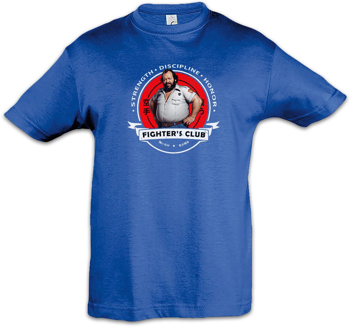 Print-Shirt Fighter's Club Bud I Kinder T-Shirt Buddy Mücke Bomber Fist Fight