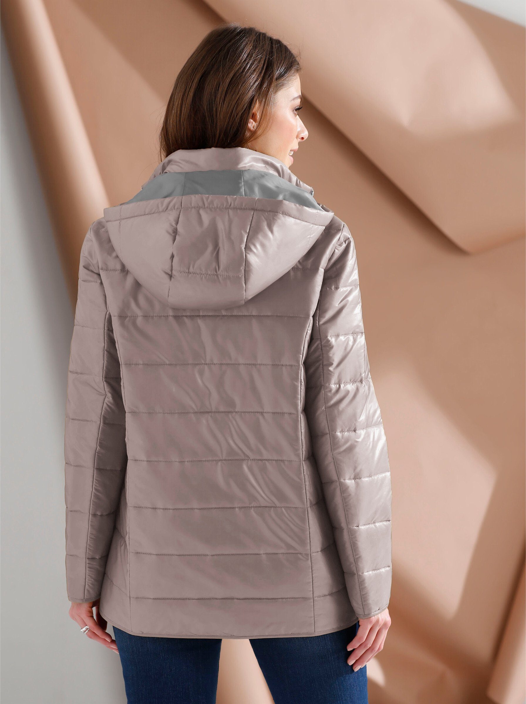 Sieh an! Allwetterjacke taupe