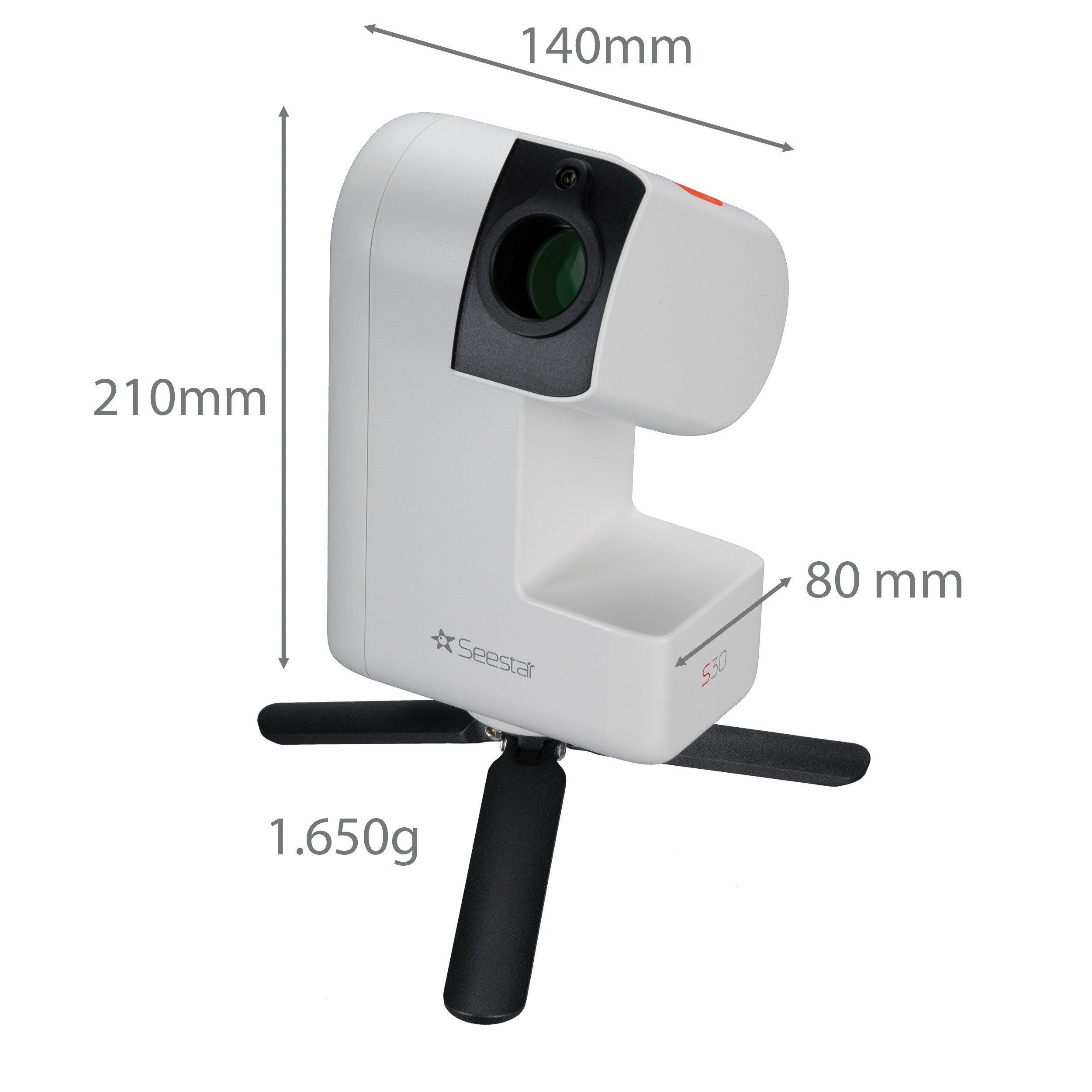ZWO Teleskop ZWO Seestar S30 Smart-Teleskop AP30/150