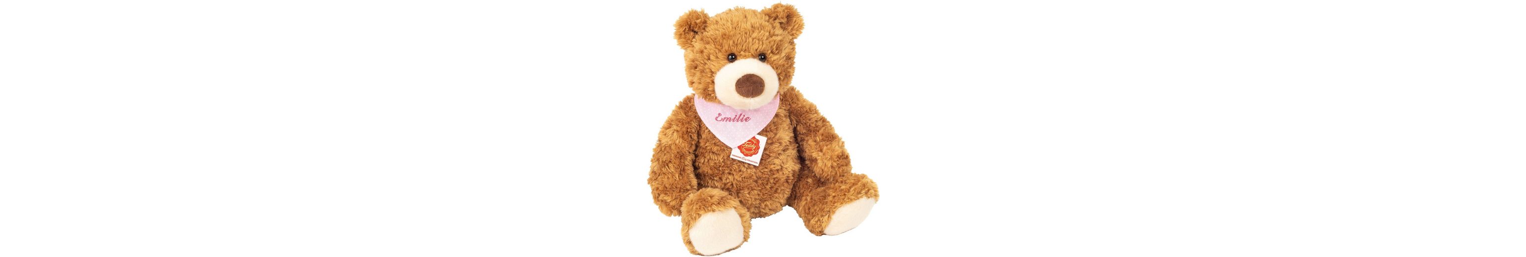 Teddy Hermann® Kuscheltier »Teddy haselnussbraun mit rosa Halstuch, 34