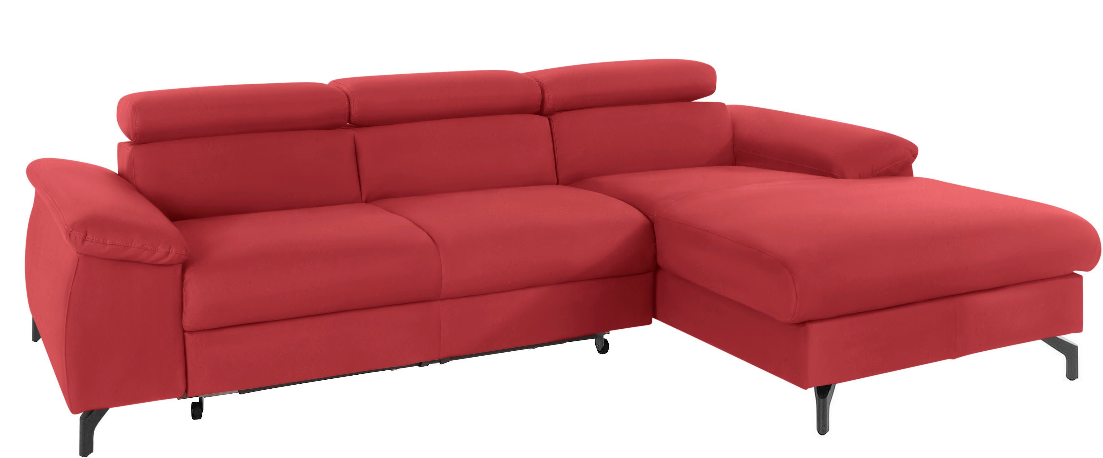 COTTA Ecksofa Kitty L-Form, mit Kopfteilverstellung, günstig online kaufen